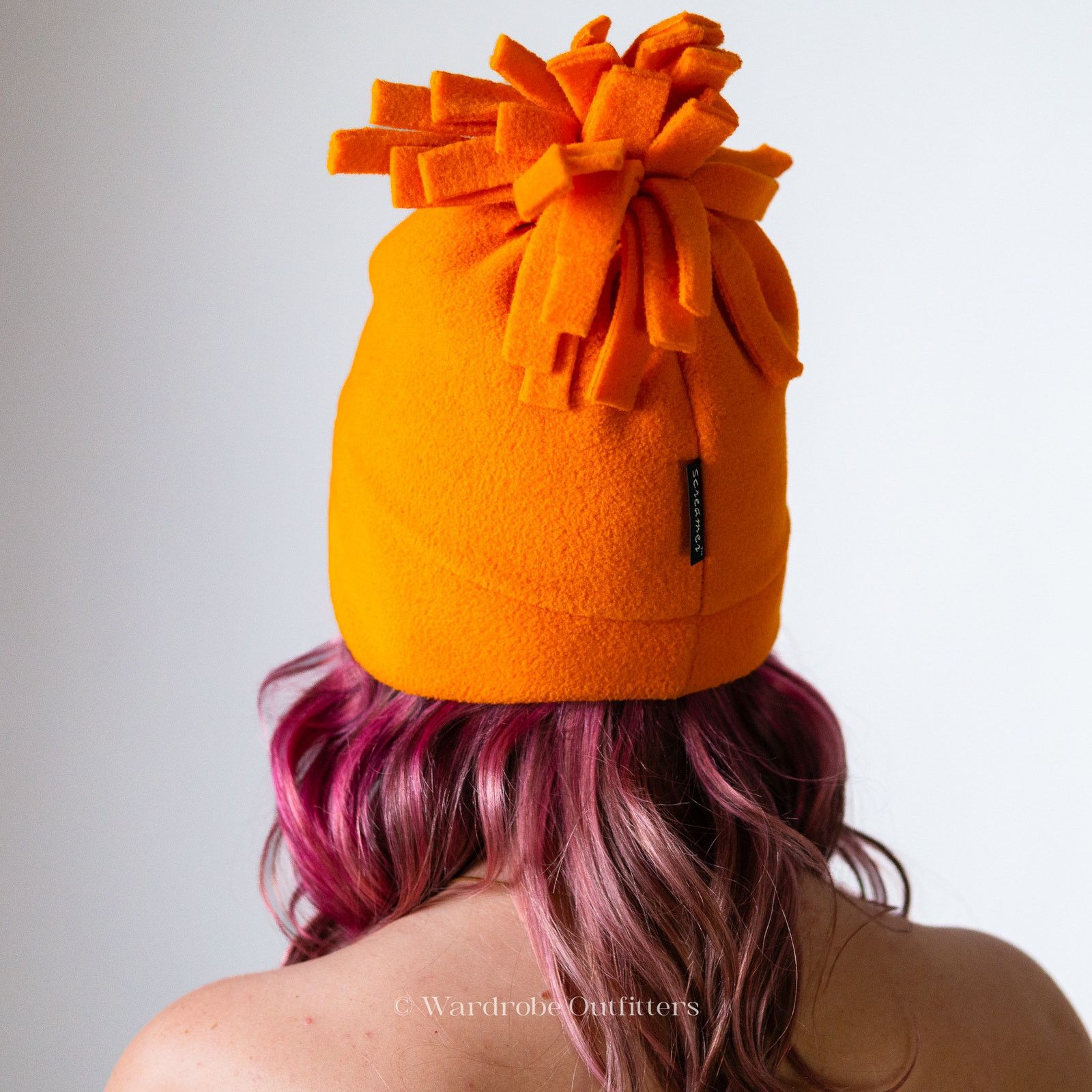 Vintage RARE Vintage 90 Screamer Fleece Snowboarding Ski Hat PomPom Size ONE SIZE - 5 Thumbnail