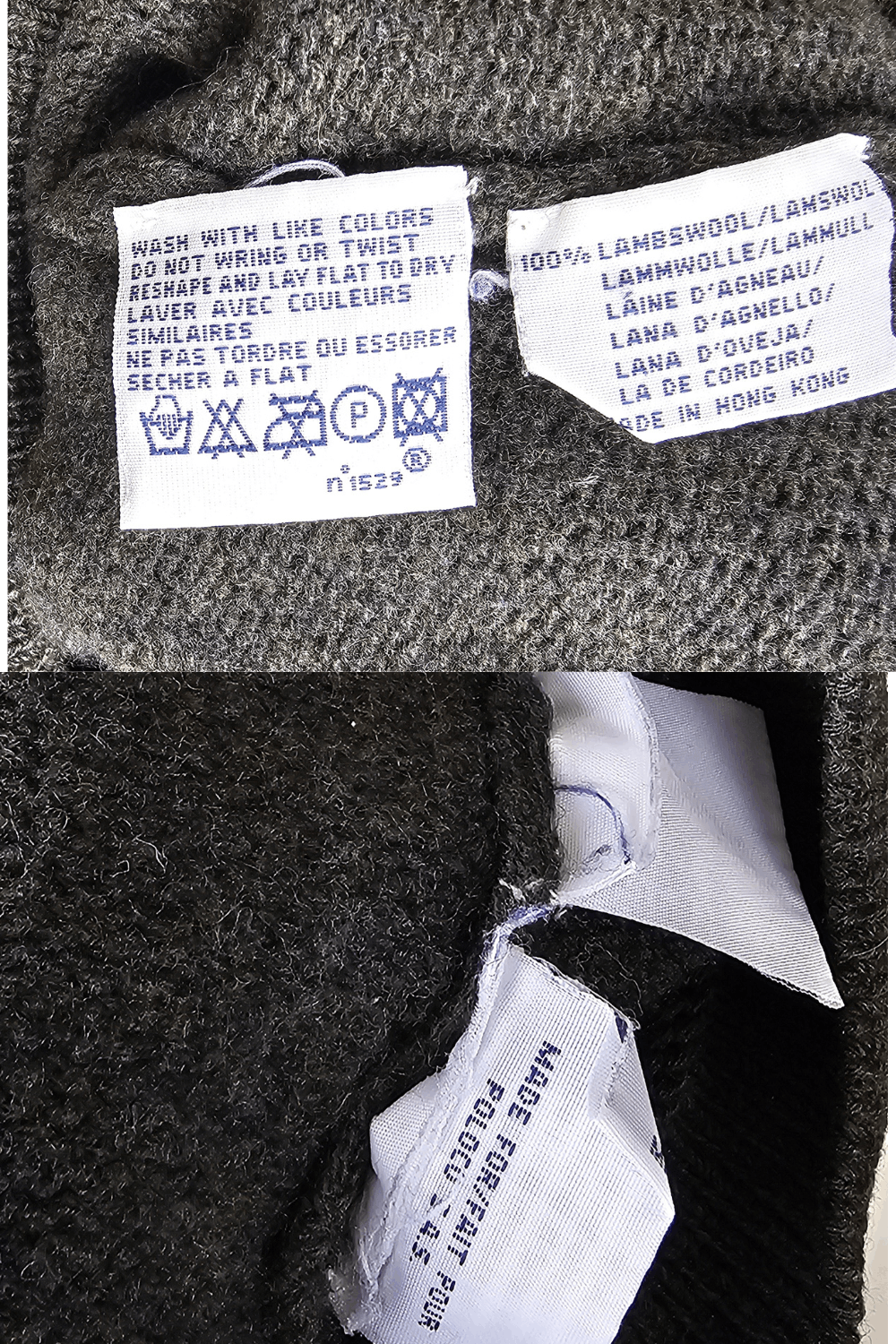 Polo Ralph Lauren FW96 Polo Sport “Rescue” Lambswool Mock-Neck Knit - HK Size US XL / EU 56 / 4 - 9 Thumbnail