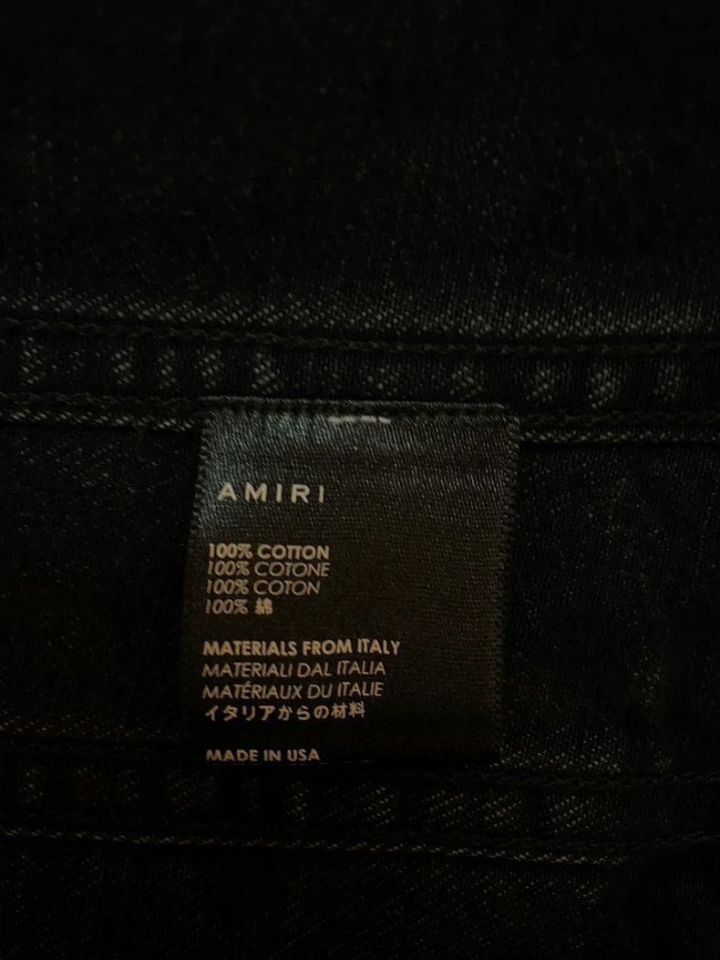Amiri Amiri Star Wolf Denim Jacket-2506 Size US XS / EU 42 / 0 - 4 Thumbnail