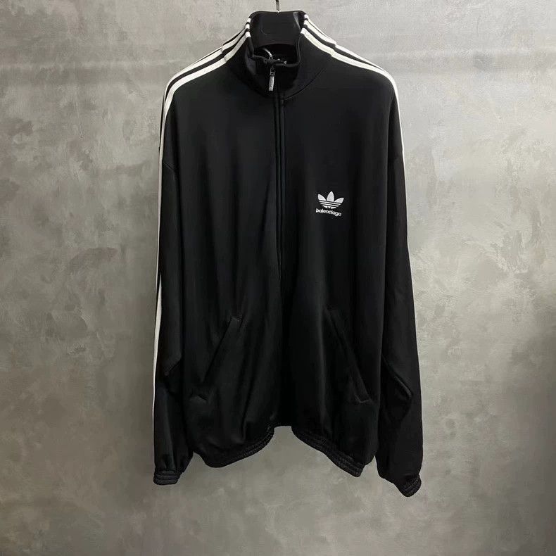Balenciaga Balenciaga Adidas latest black thick polyester embroidered Size US L / EU 52-54 / 3 - 1 Thumbnail