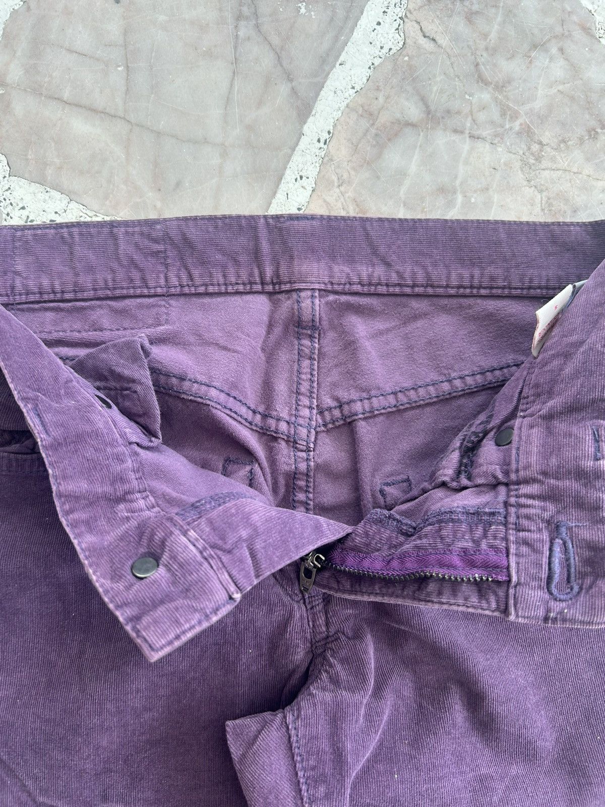 Hysteric Glamour Hysteric Glamour Slim Fit Corduroy Pants Purple Vintage Size 30" / US 8 / IT 44 - 8 Thumbnail