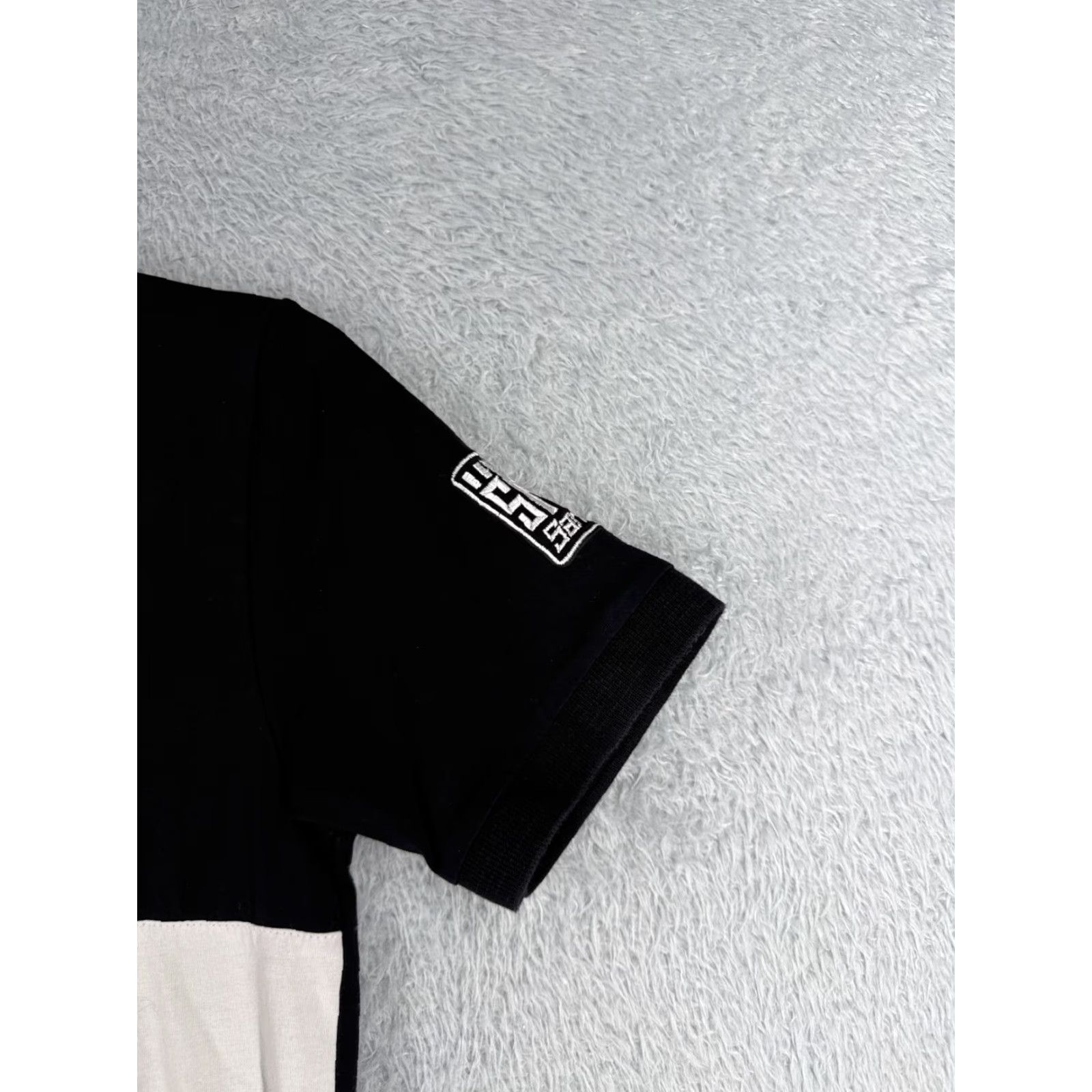 Vintage Santini Polo Shirt Men Small Black White Cycling Gear Cotton Blend Shirt Mens Polo Size US S / EU 44-46 / 1 - 2 Thumbnail