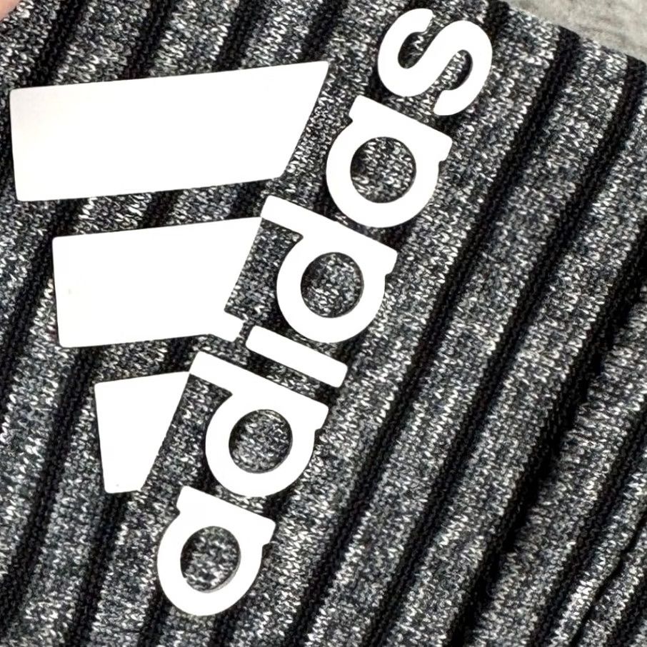 Adidas Adidas Polo Shirt Mens XL Grey Black Striped Golf Performance Rugby Athletic EUC Size US XL / EU 56 / 4 - 6 Thumbnail