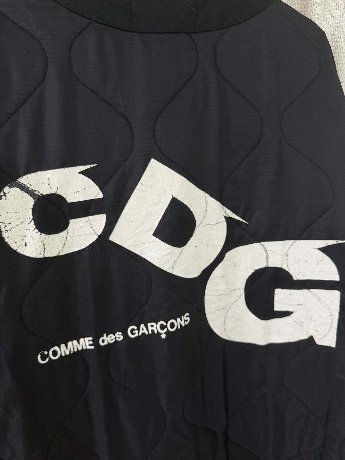 Alpha Industries × CDG by Comme des Garcons Comme Des Garcons CDG Alpha Industries Liner Quilted Jacket Size US XL / EU 56 / 4 - 21 Thumbnail