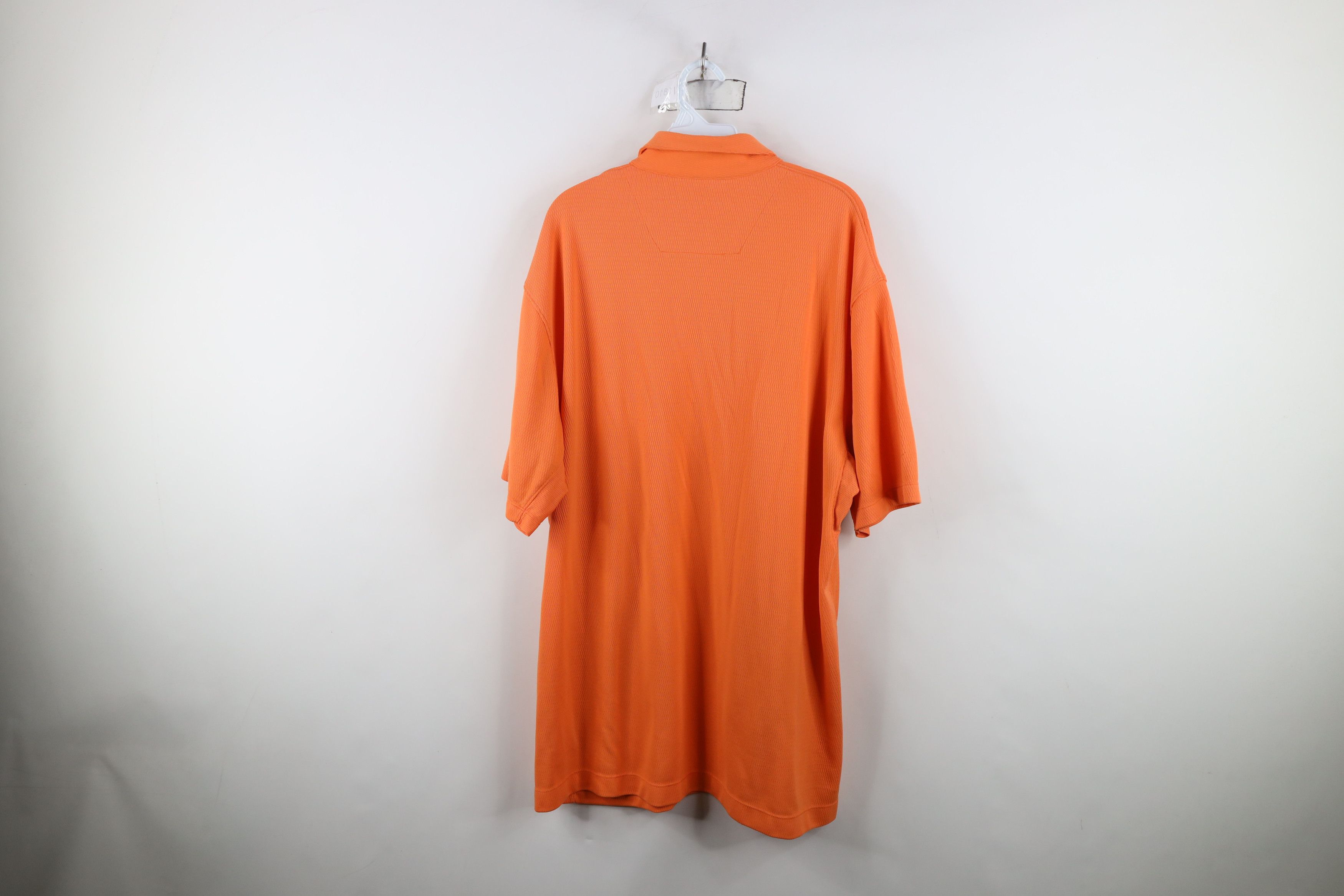Nike Vintage Y2K Nike Golf Scott Mini Swoosh Thermal Knit Polo Size US XXL / EU 58 / 5 - 11 Thumbnail