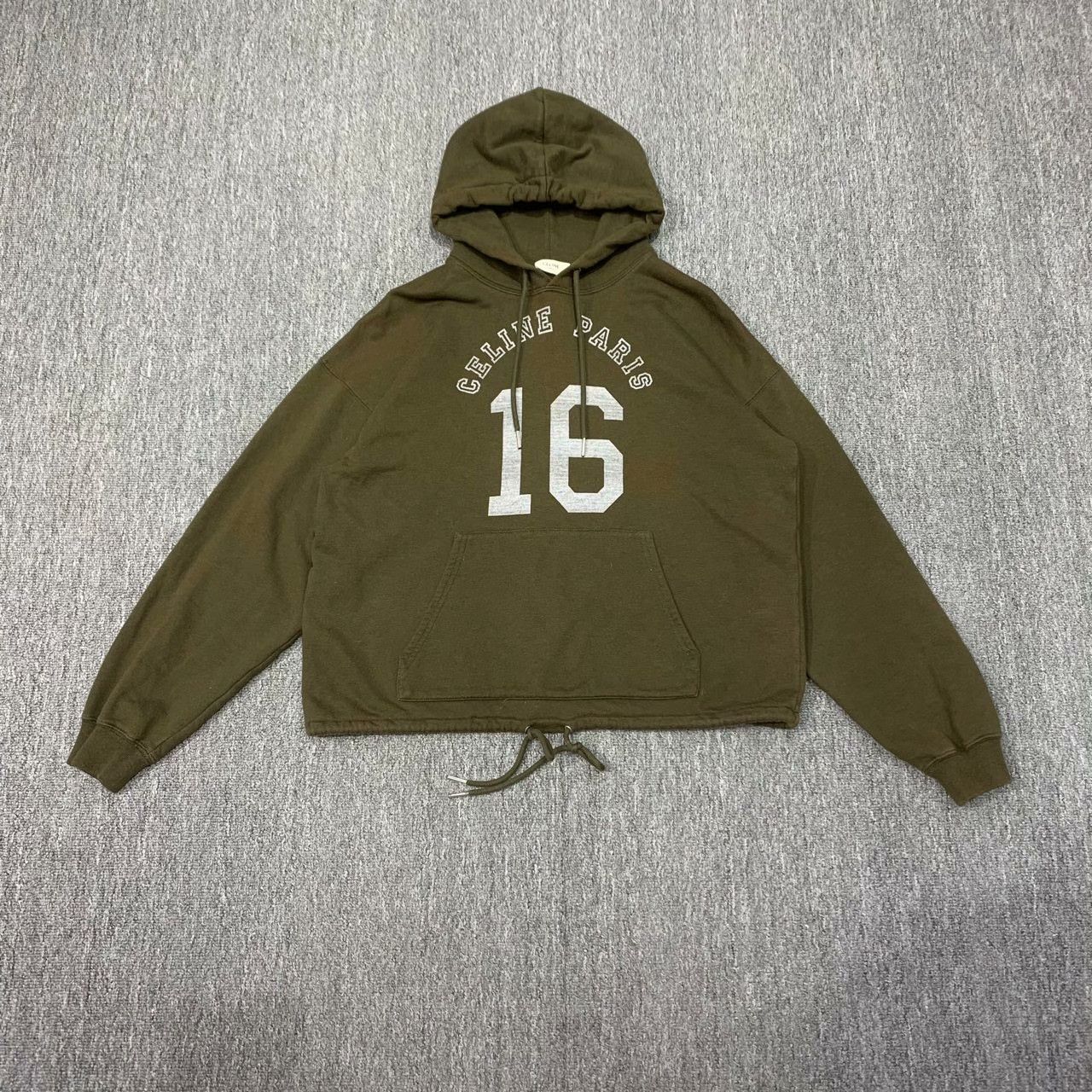 Celine Celine Green Hoodie XS Men Size US XS / EU 42 / 0 - 1 Thumbnail