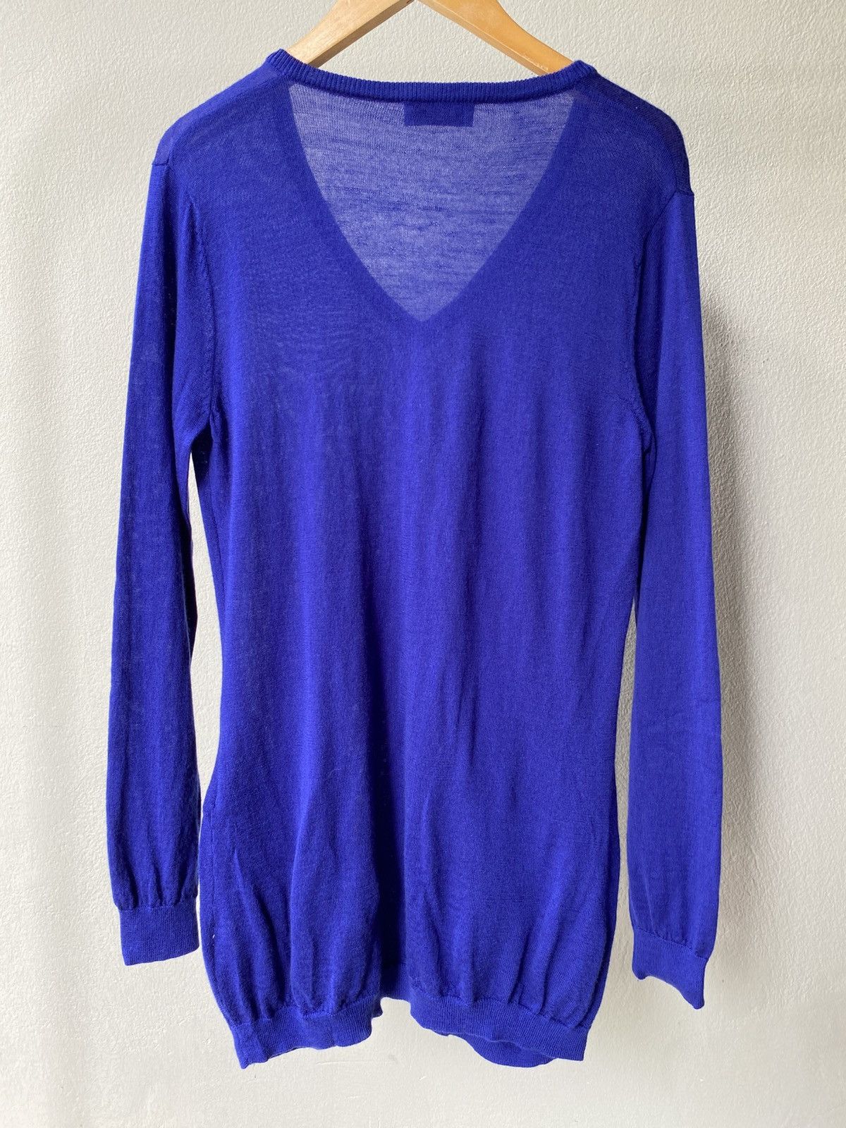 Moschino Moschino Blue Long-Sleeve Knitted dress Size S / US 4 / IT 40 - 11 Thumbnail
