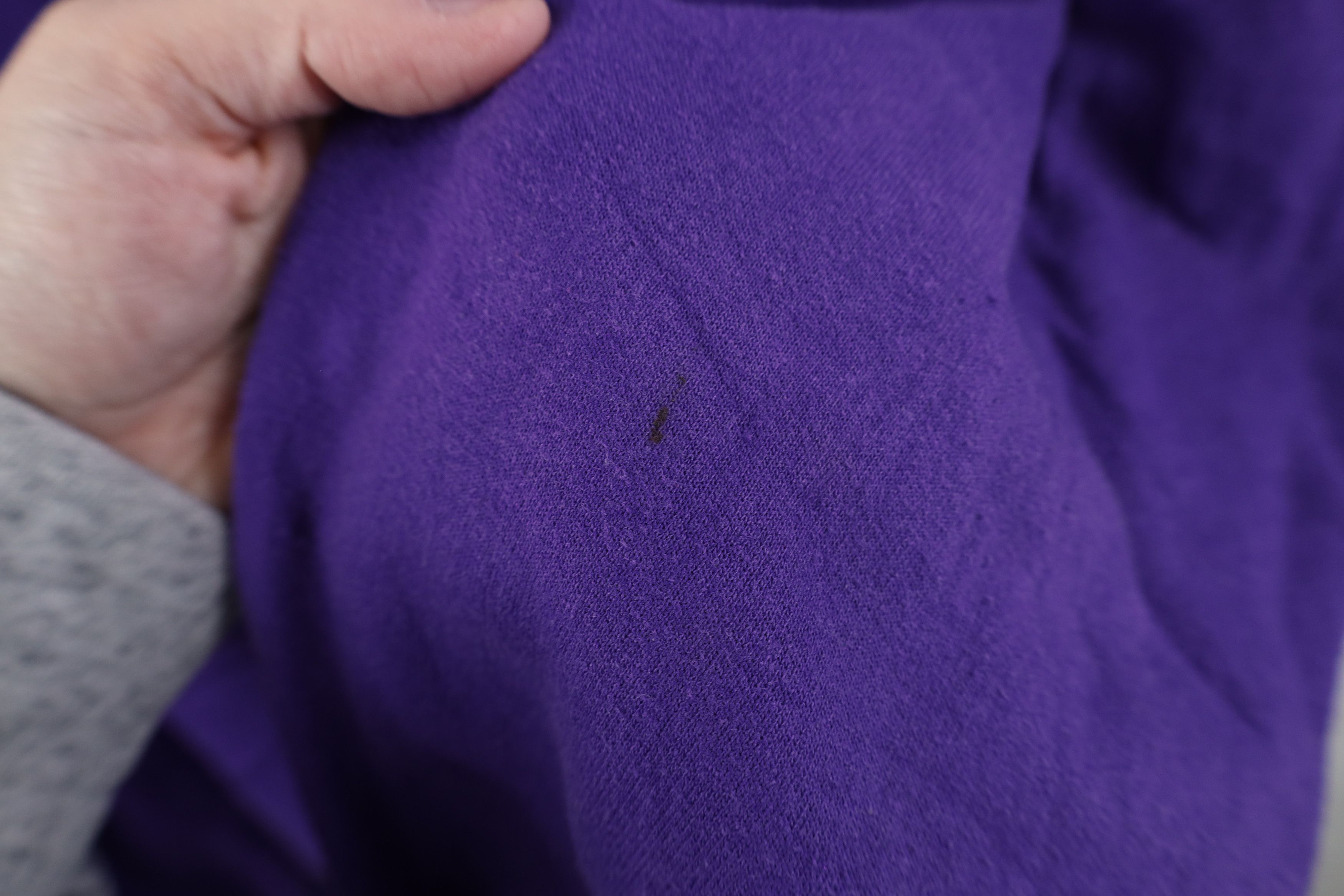Champion Vintage 90s Champion Blank Crewneck Sweatshirt Purple Size US XL / EU 56 / 4 - 5 Thumbnail