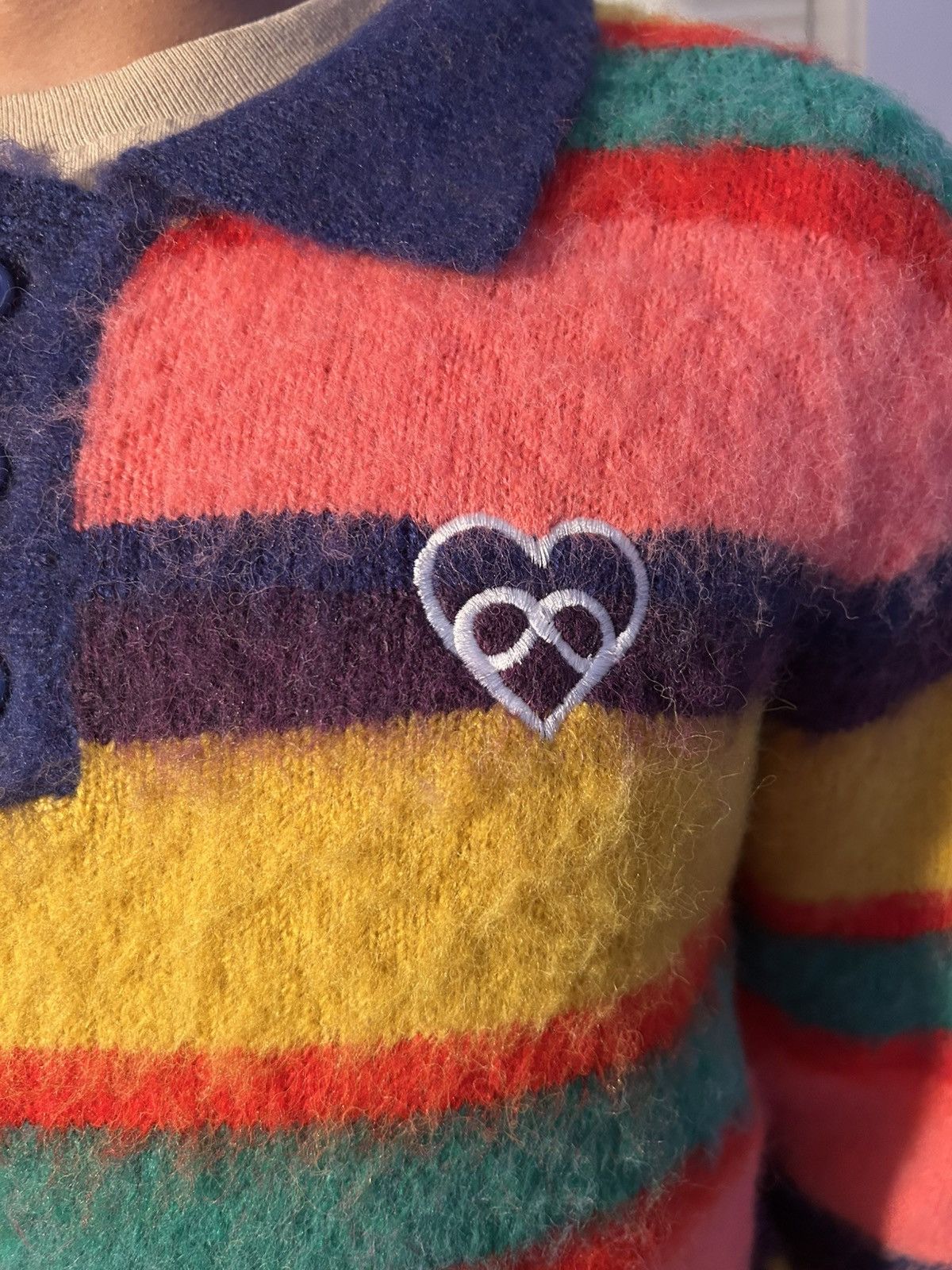 Designer Eternal Love knit shirt Size US S / EU 44-46 / 1 - 4 Thumbnail