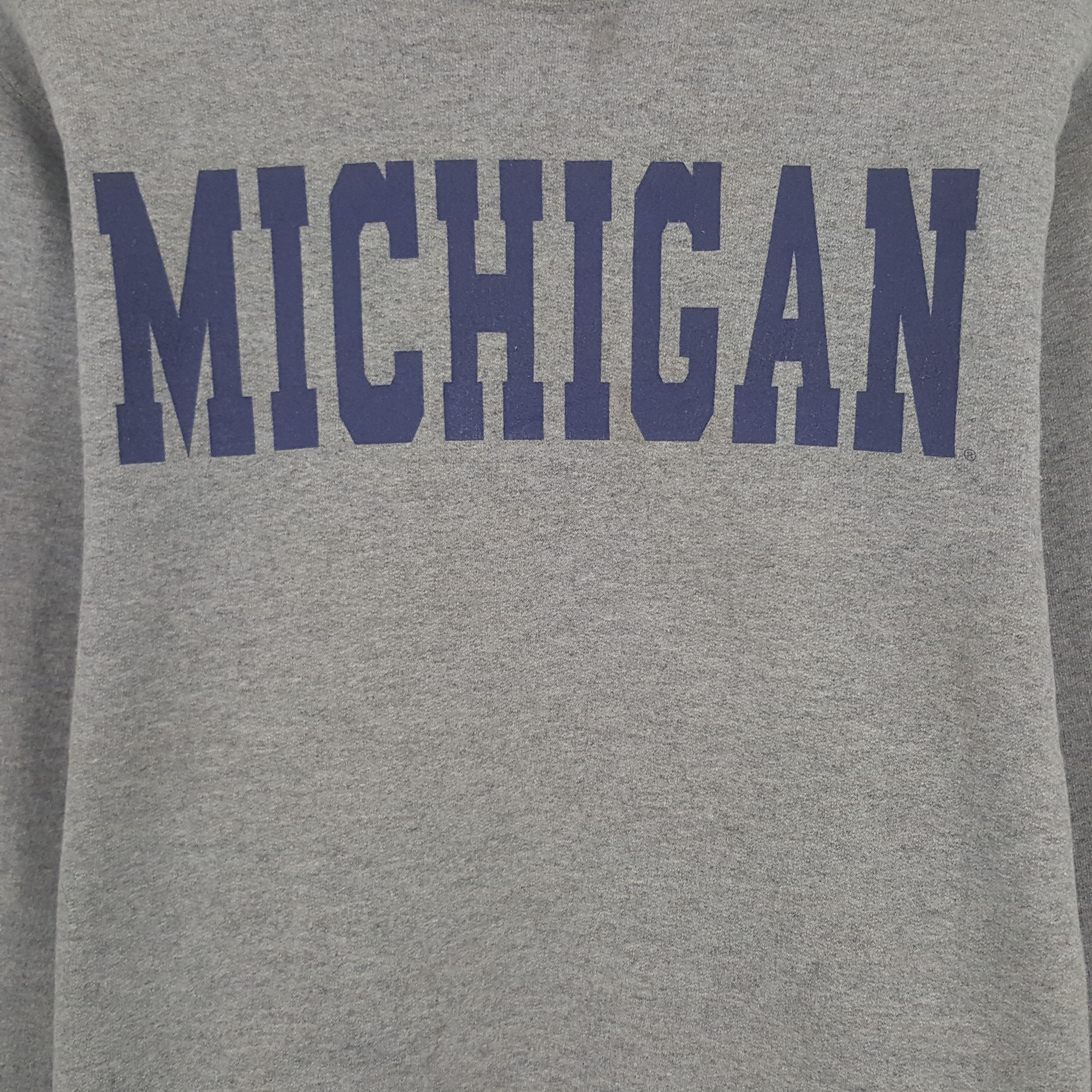 Jerzees × Vintage Vintage Michigan Spell Out Sweatshirt Size US S / EU 44-46 / 1 - 2 Thumbnail