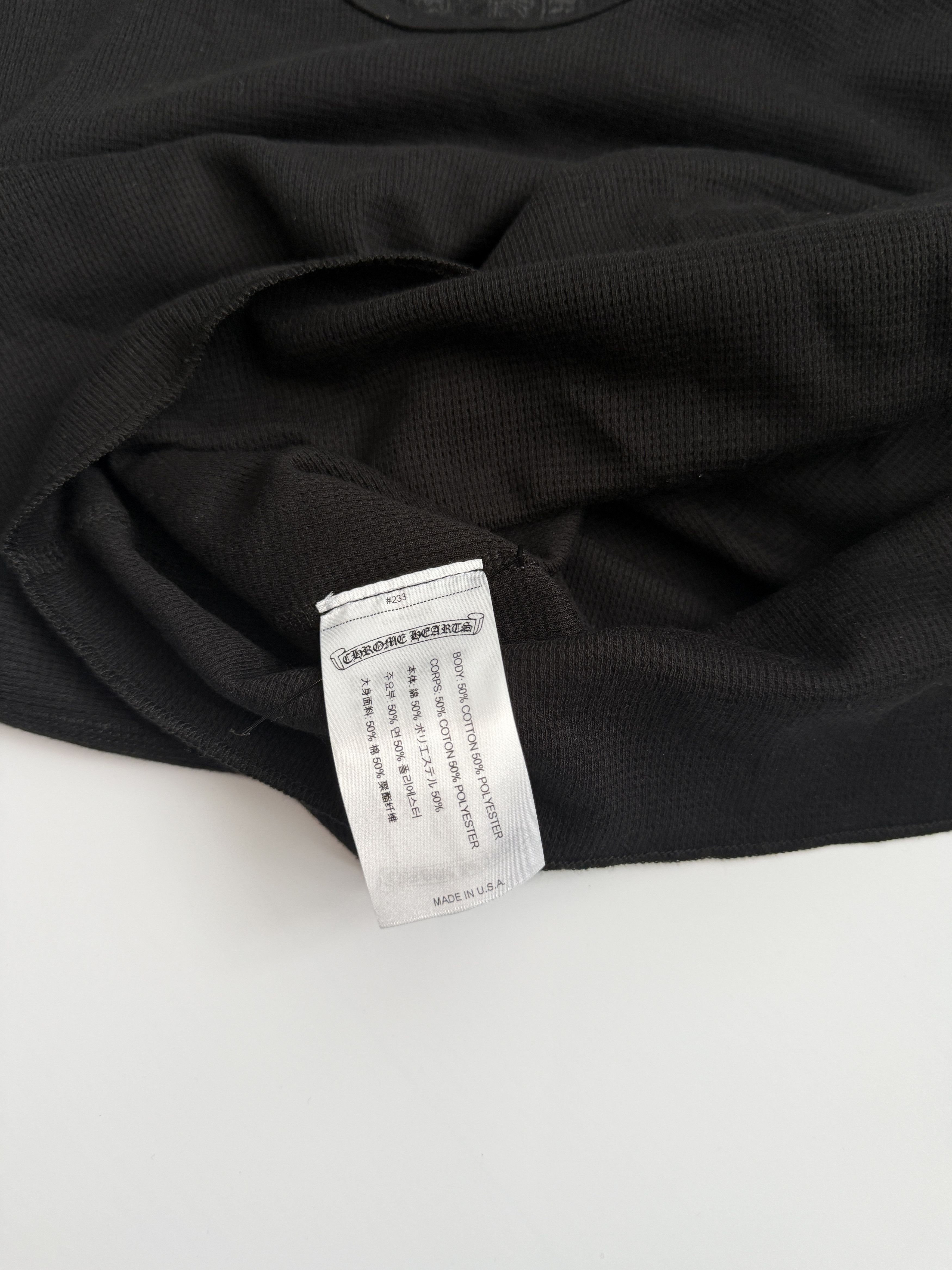 Chrome Hearts Horseshoe thermal long sleeve Size US S / EU 44-46 / 1 - 3 Thumbnail