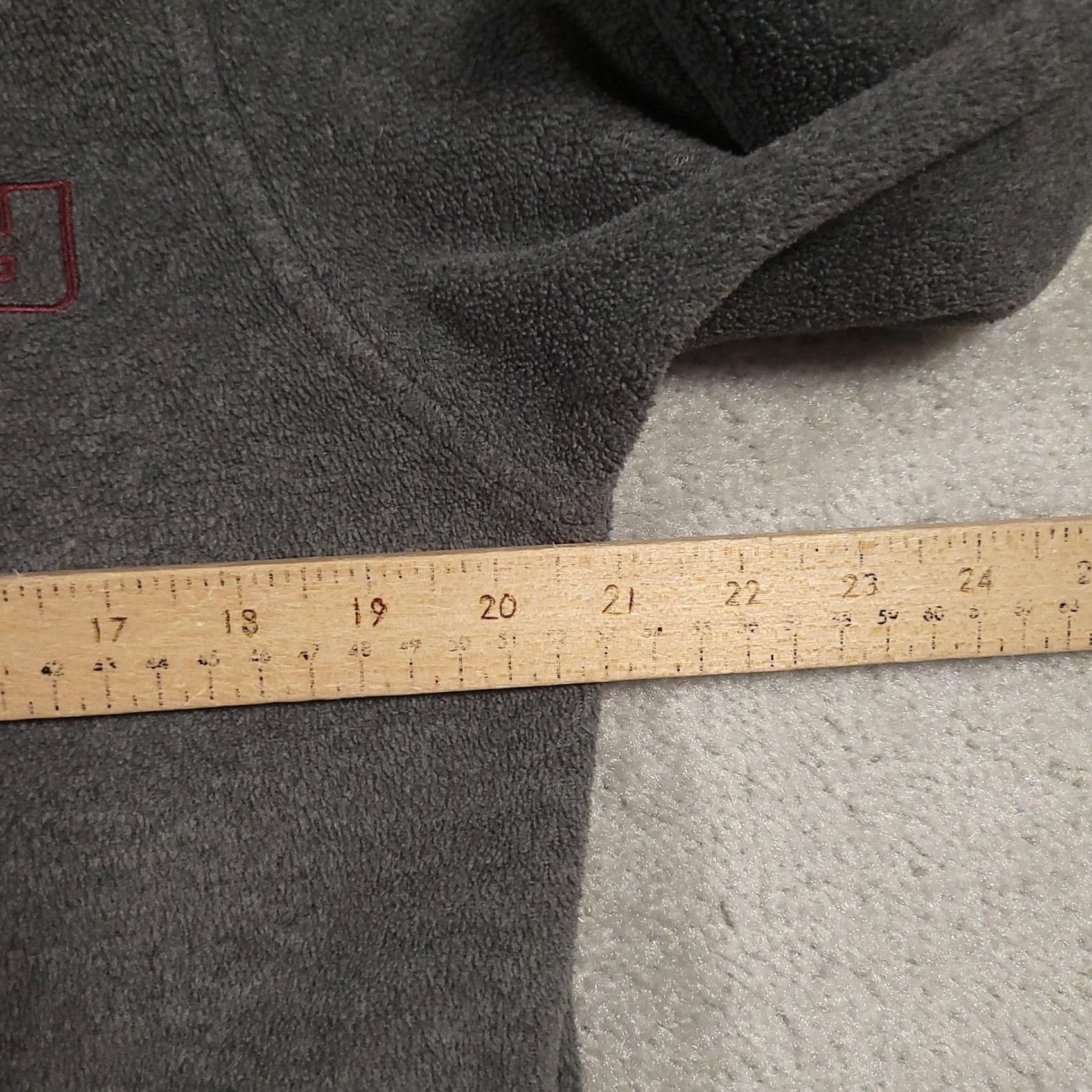 Old Navy VINTAGE Old Navy Pullover Mens S Gray Quarter Zip Fleece Spell Out Logo Size US S / EU 44-46 / 1 - 5 Thumbnail