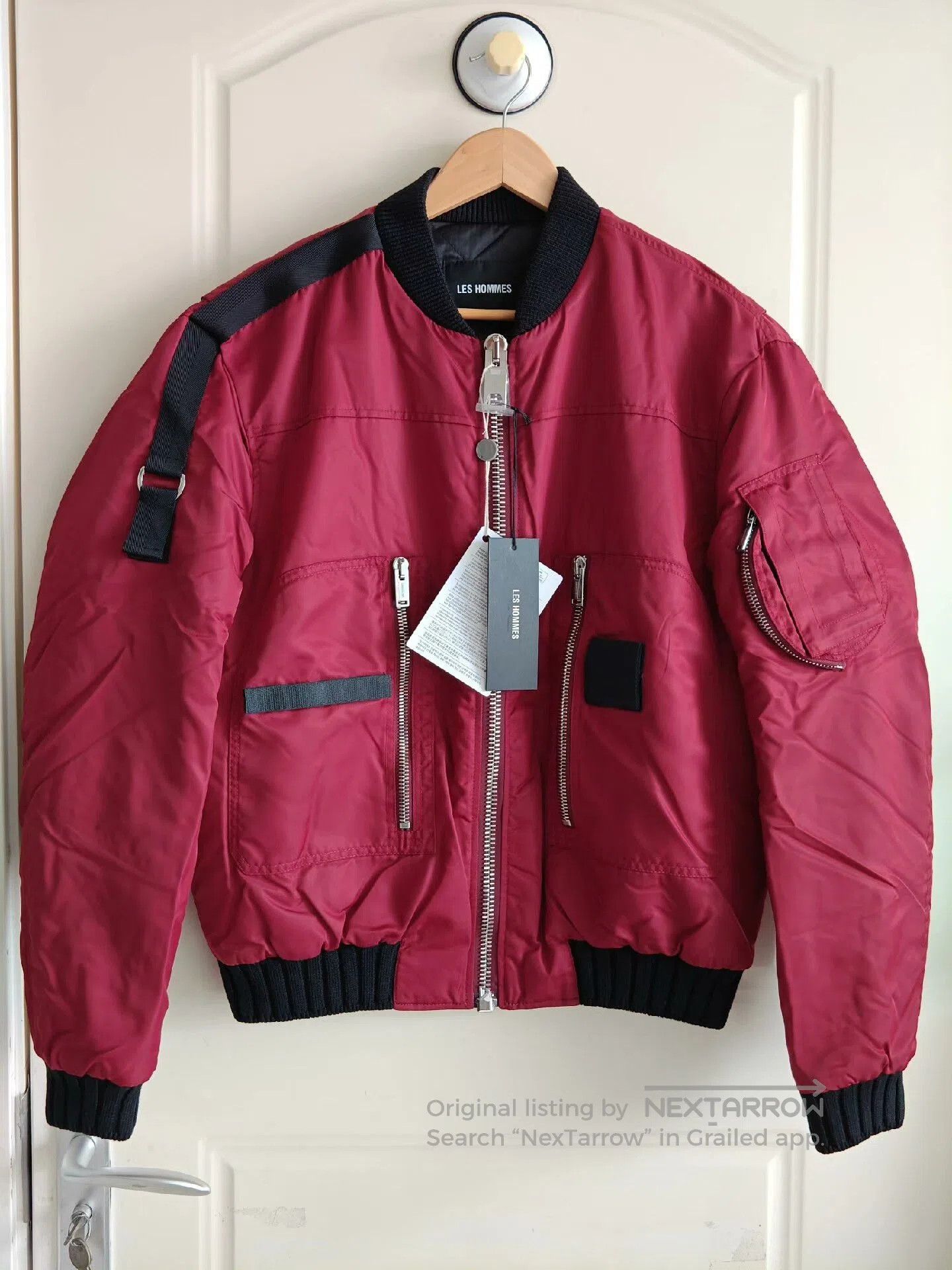 5351 POUR LES HOMMES Les Hommes Runway Hybrid Pilot Jacket. Size US L / EU 52-54 / 3 - 2 Thumbnail