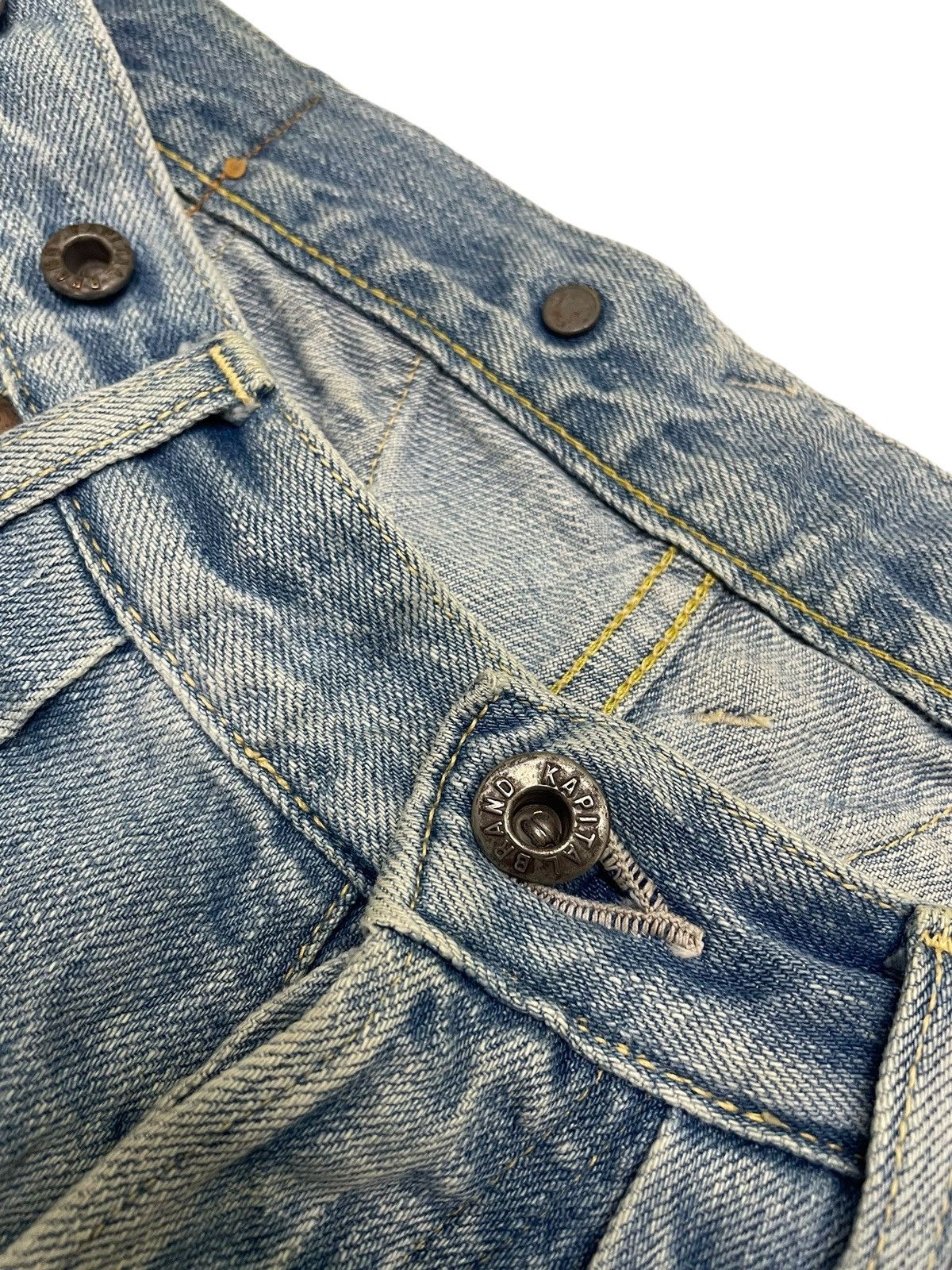 Kapital Vintage KAPITAL Buckle Jeans Size 29" - 6 Thumbnail