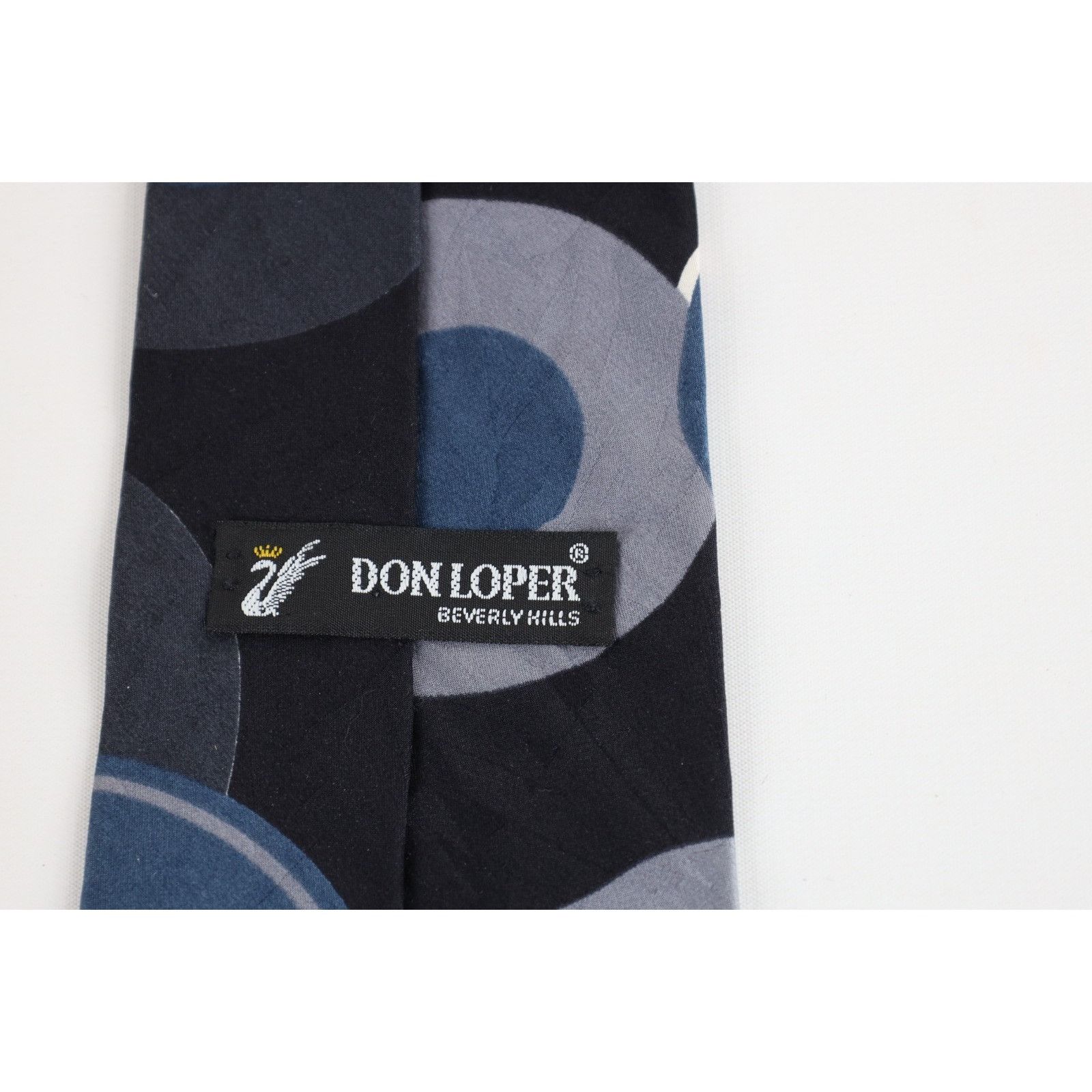 Vintage Vintage 90s Streetwear Geometric Diamond Silk Neck Tie Size ONE SIZE - 5 Thumbnail