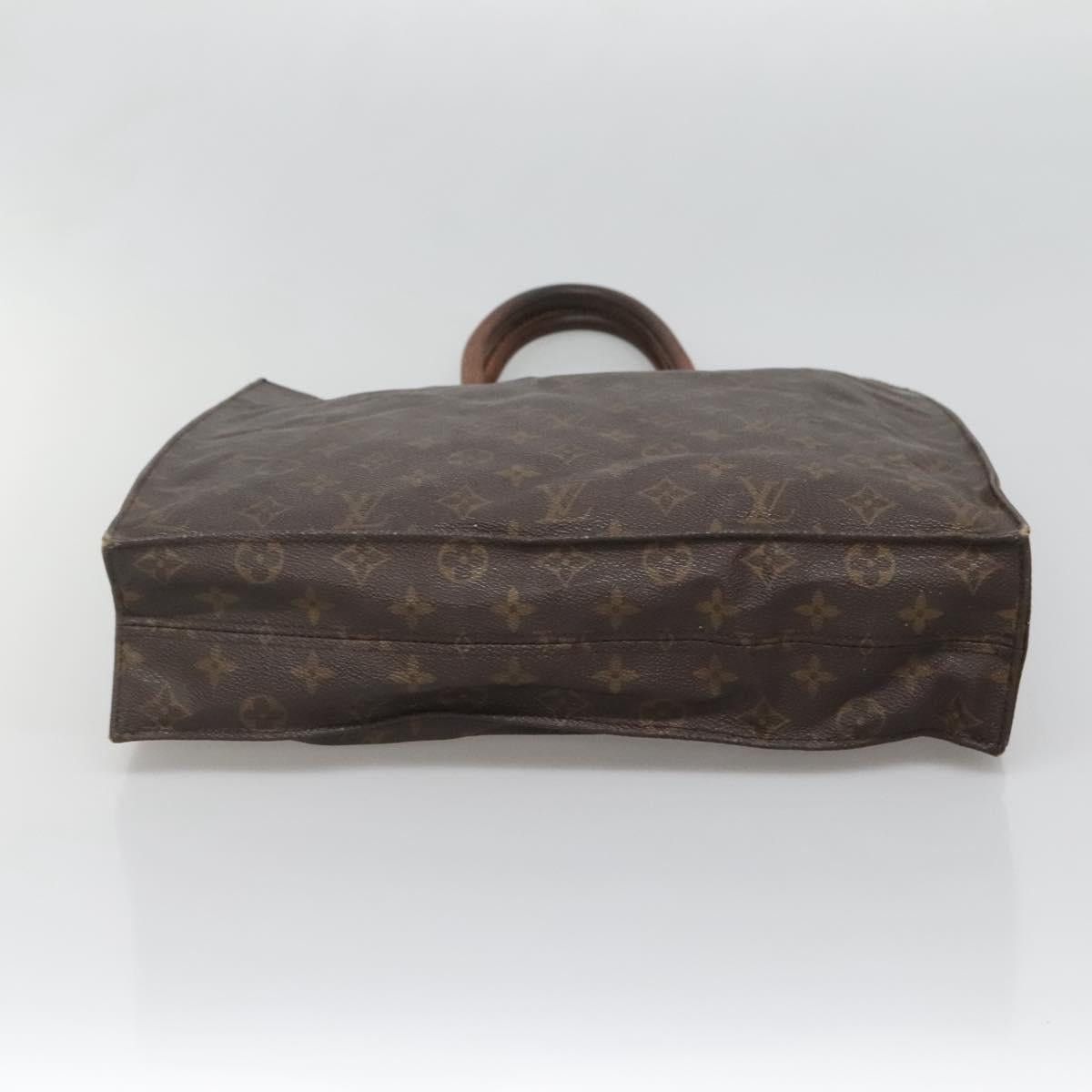 Louis Vuitton LOUIS VUITTON Monogram Sac Plat Hand Bag M51140 Size ONE SIZE - 9 Thumbnail