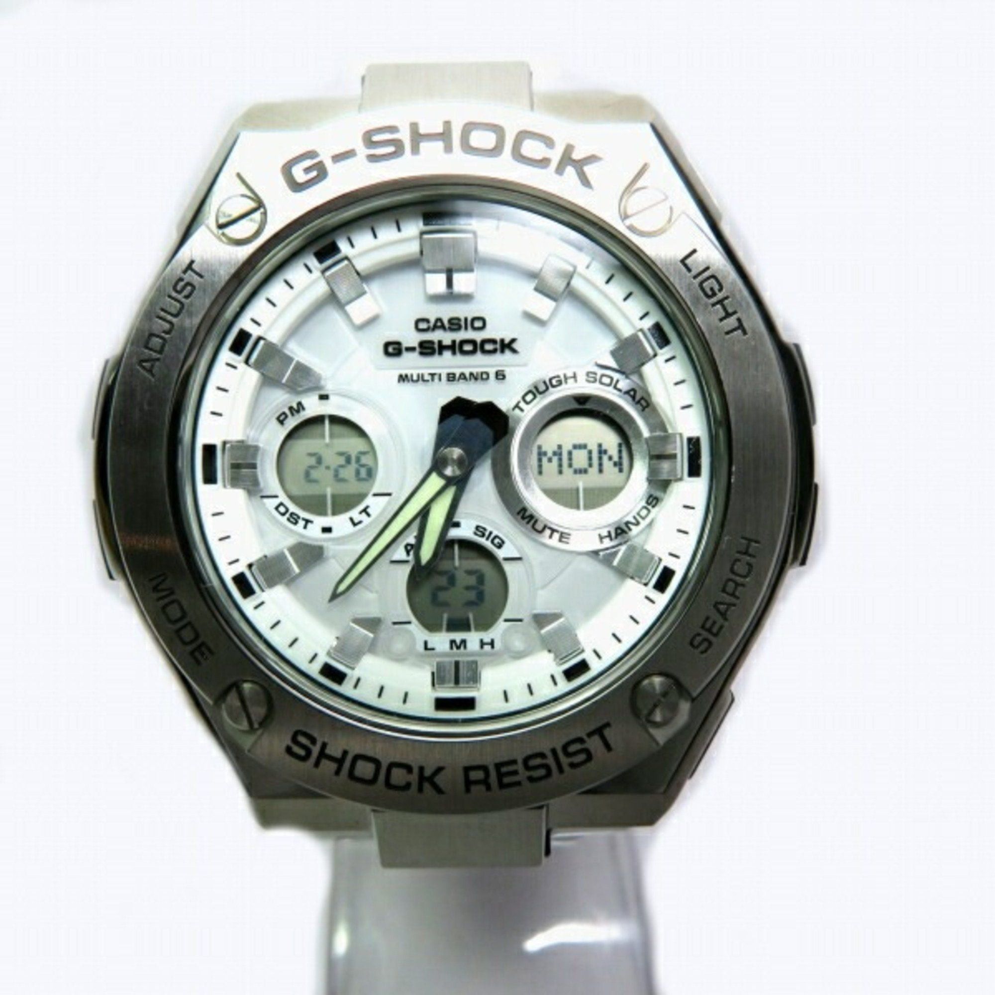 image of Casio G-Shock Multiband 6 Gst-W110D-7Ajf Radio Solar Watch Men's in Black