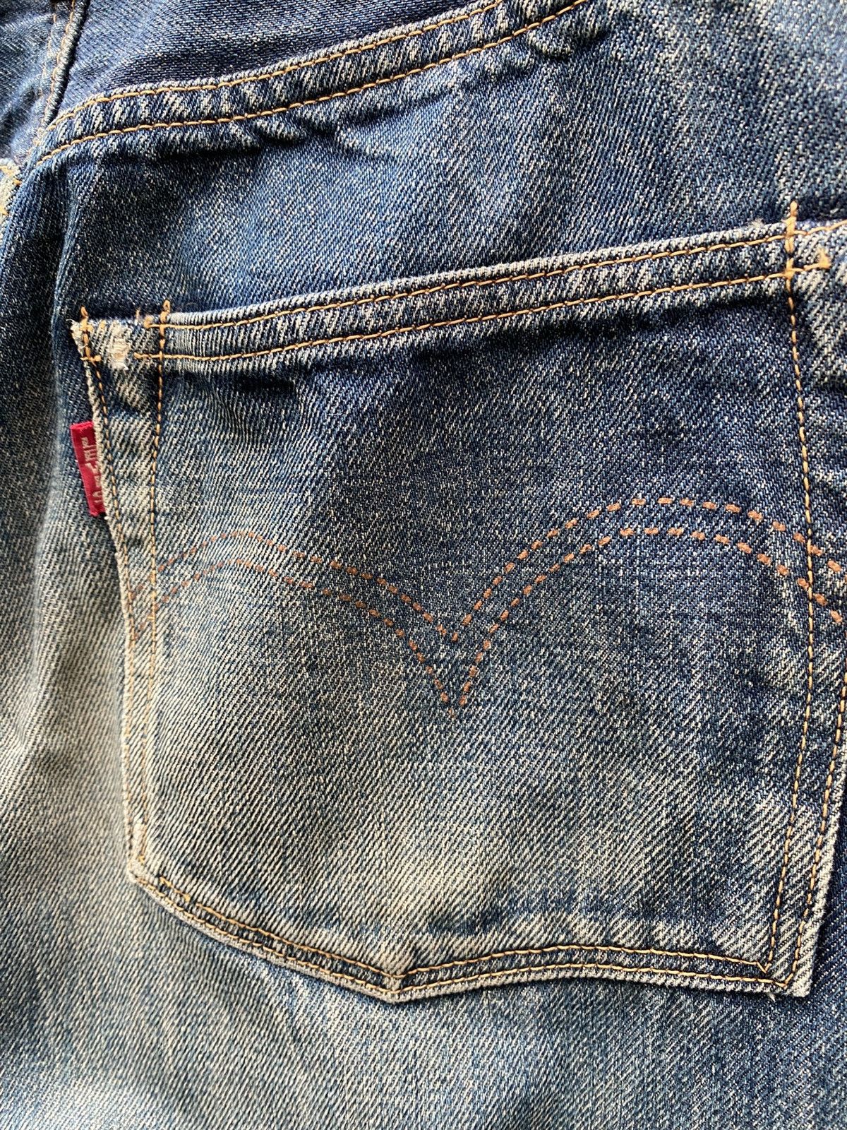 Levi's × Levi's Vintage Clothing × Vintage W31x32 Vintage LVC levi's 501 big E redline distressed Size US 31 - 4 Thumbnail