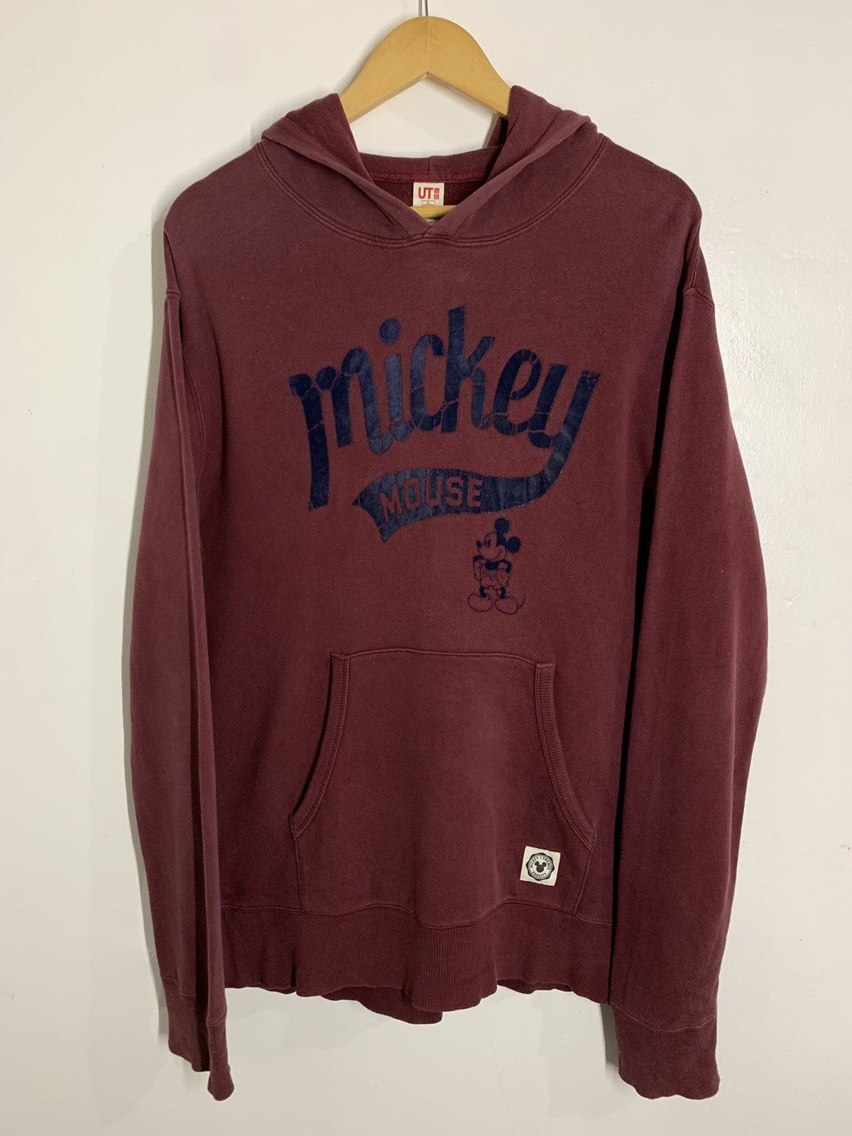 Vintage Uniqlo Disney Mickey Mouse Hoodie