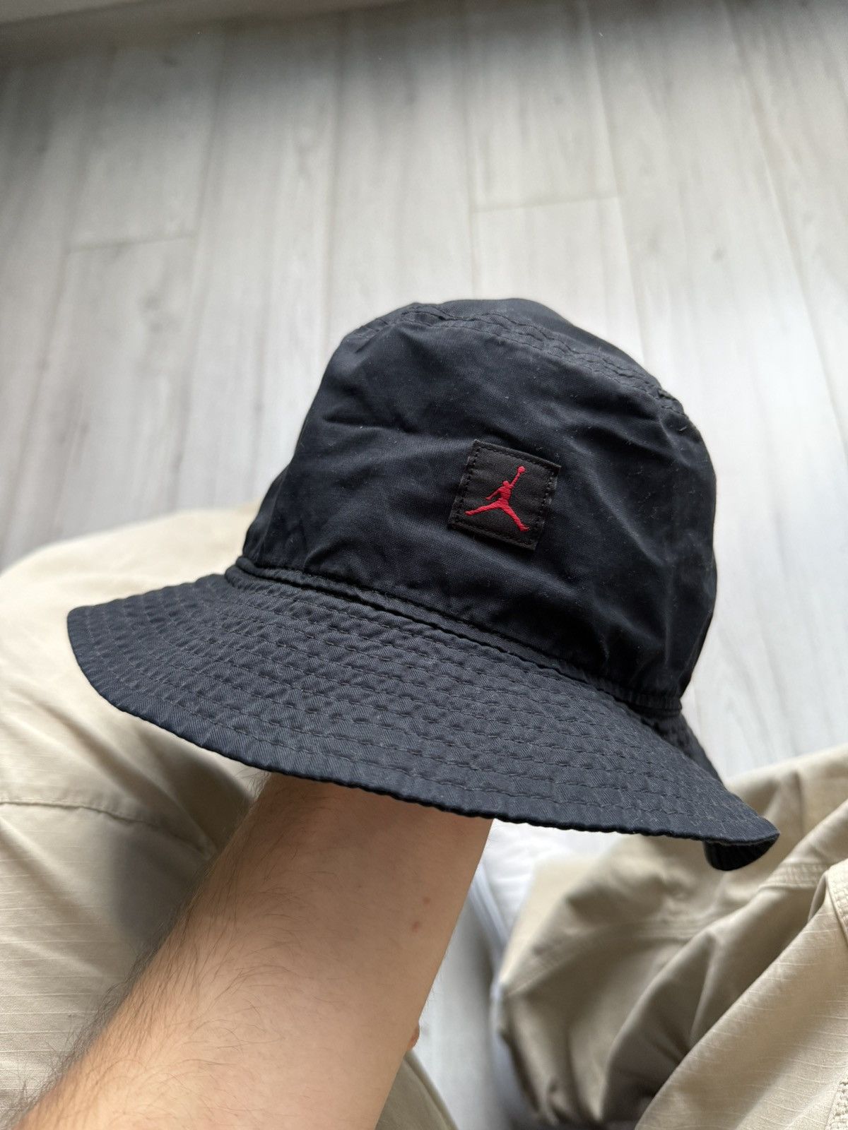 Jordan Brand Vintage panama Jordan Hat Size 32 - 1 Thumbnail