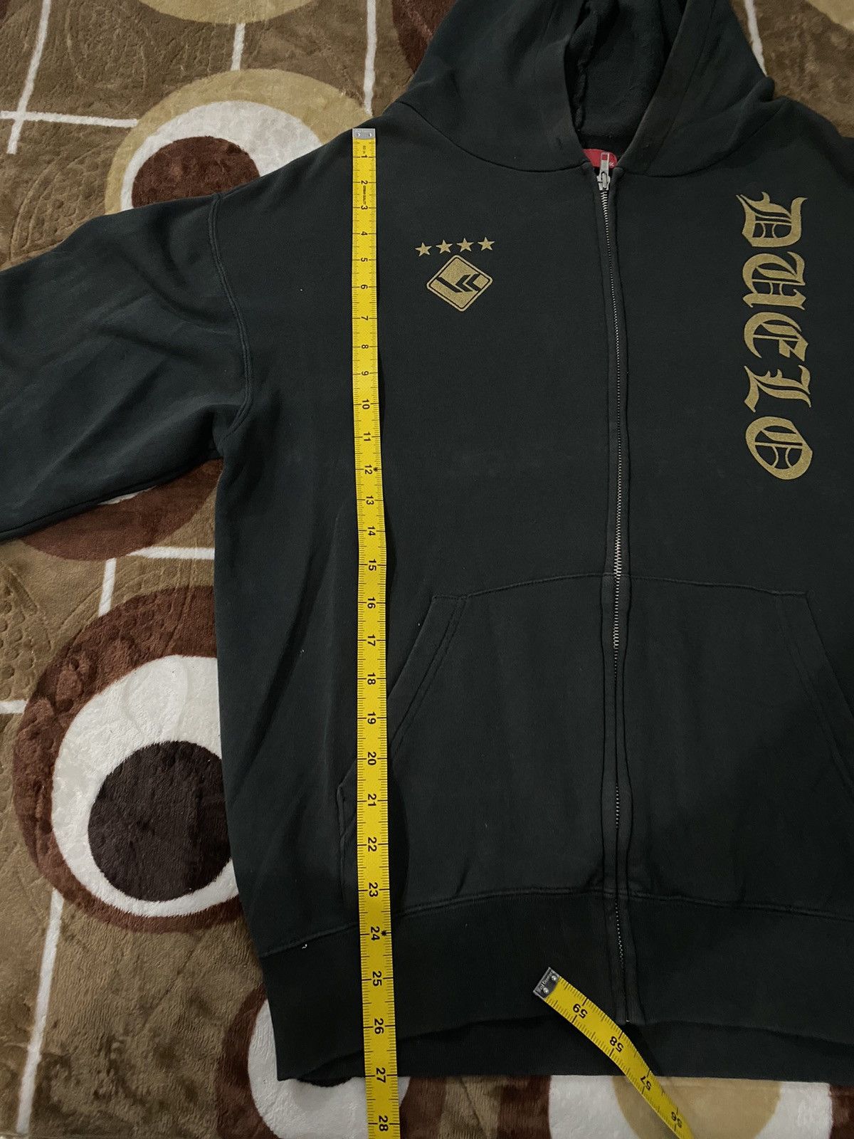 Hysteric Glamour × If Six Was Nine × Japanese Brand Y2k Duelo skull ifsixwasnine style hoodie Size US L / EU 52-54 / 3 - 7 Thumbnail
