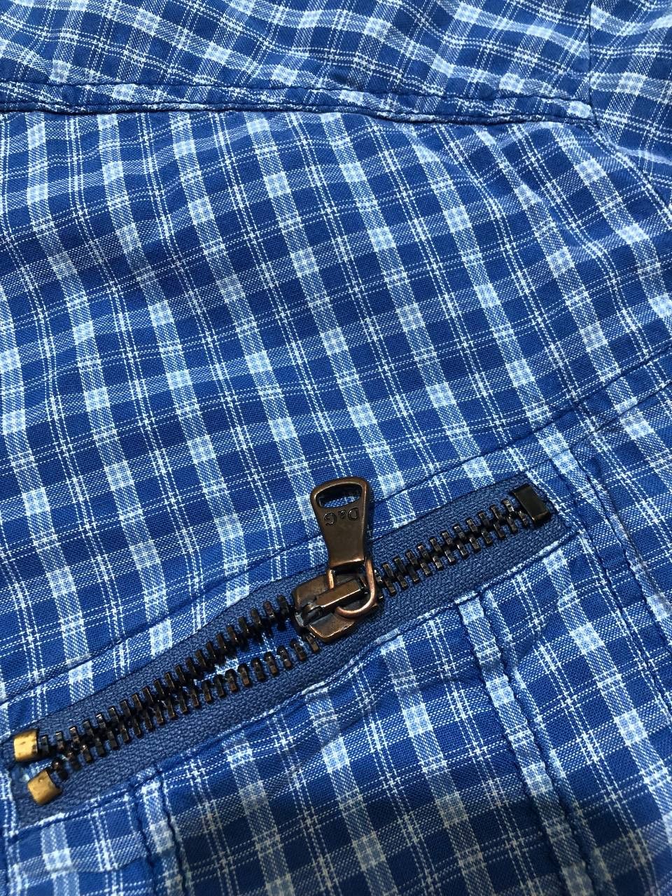 Dolce & Gabbana Dolce & Gabanna Classic Checked Short Sleeve Shirt Size US XL / EU 56 / 4 - 11 Thumbnail