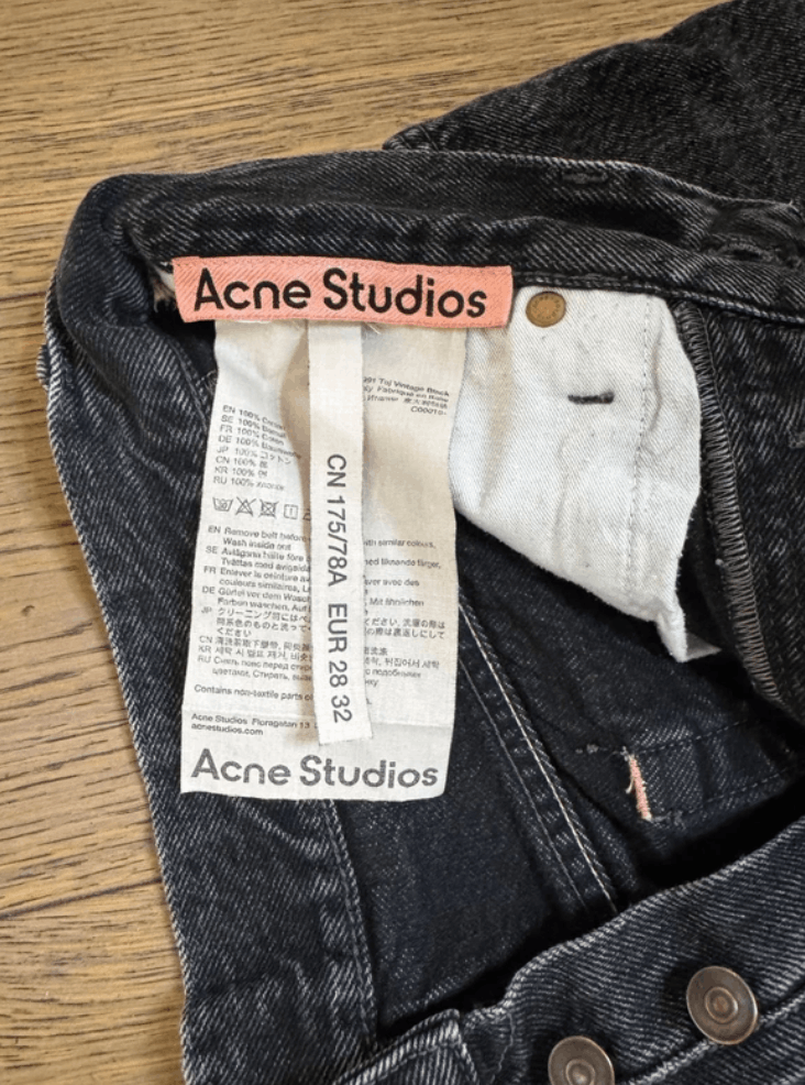 Acne Studios Acne studios jeans 2021M Paint Splatterpants baggy 1981M Size 29" - 5 Thumbnail