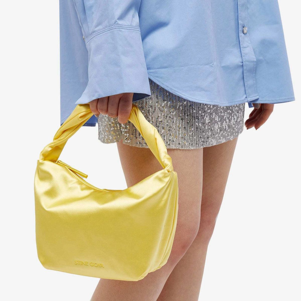 Stine Goya Stine Goya Ziggy Mini Hobo Bucket Bag Size ONE SIZE - 1 Thumbnail