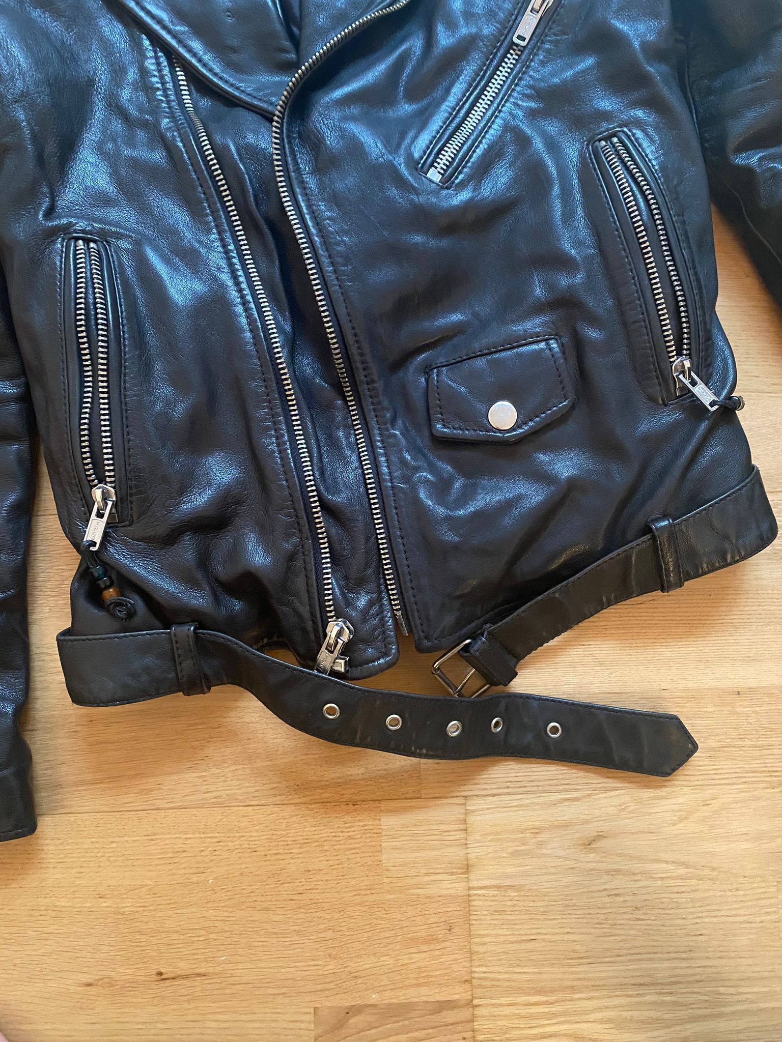 Blk Dnm BLK DNM leather jacket 5 Size US S / EU 44-46 / 1 - 4 Thumbnail