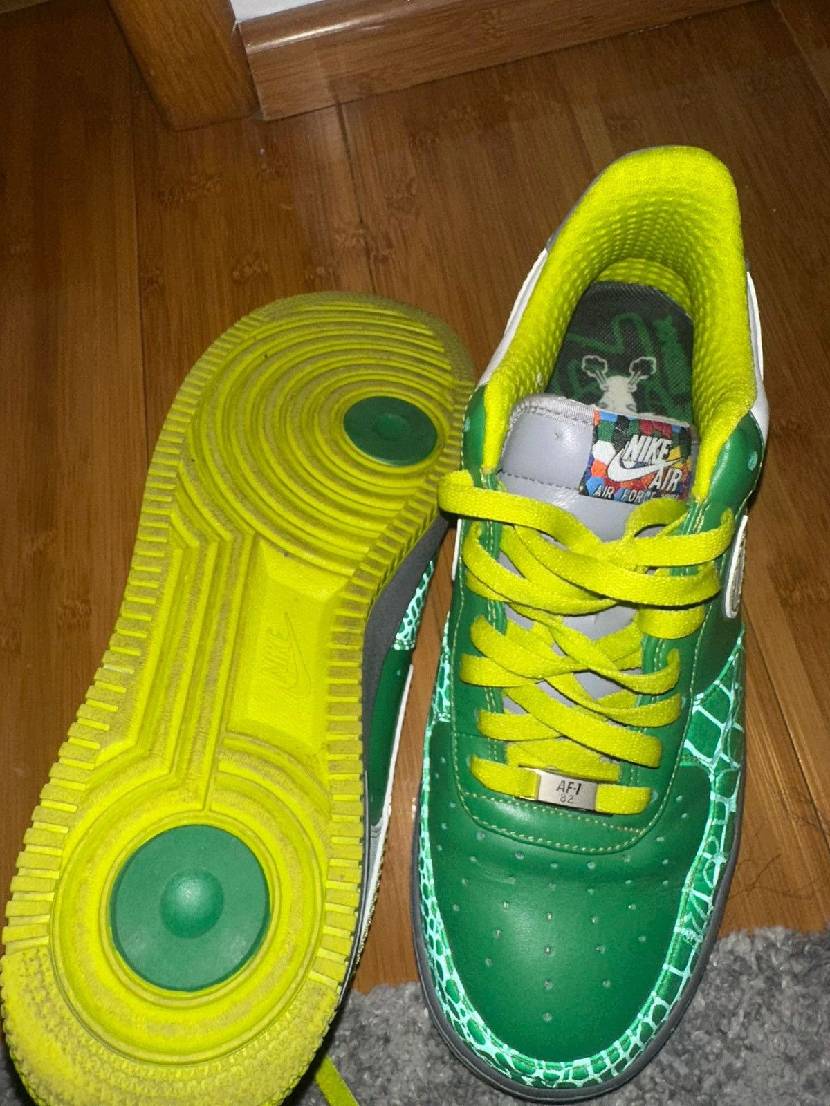 Nike Nike Air Force 1 Premium 07 'Gaucho's Gym' SIZE 11 Size US 11.5 / EU 44-45 - 7 Thumbnail