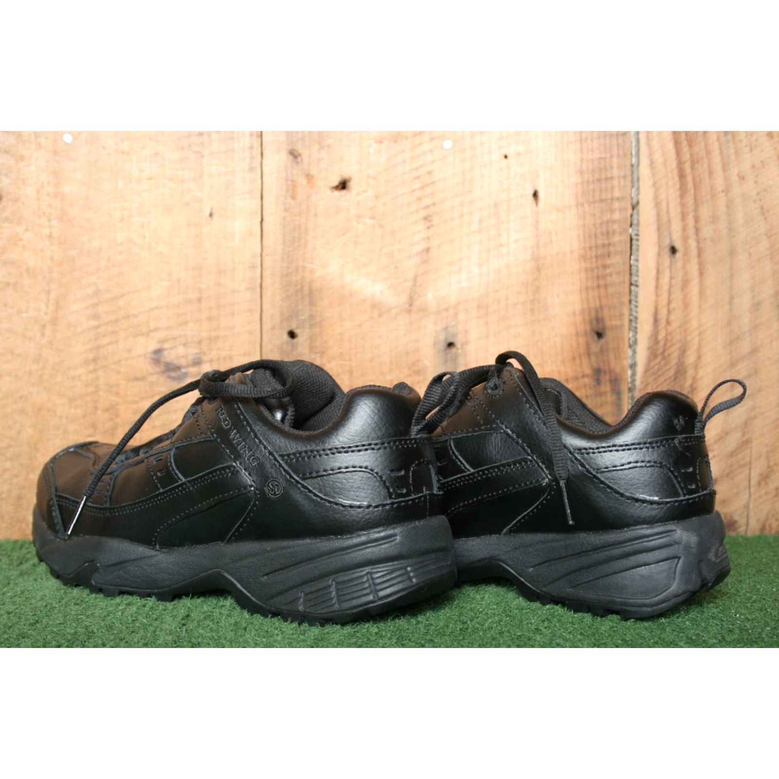 Red Wing RED WING 6337 Black Leather Aluminum Safety Toe Work Oxfords Men's 6.5 D Shoes Size US 7 / EU 40 - 3 Thumbnail