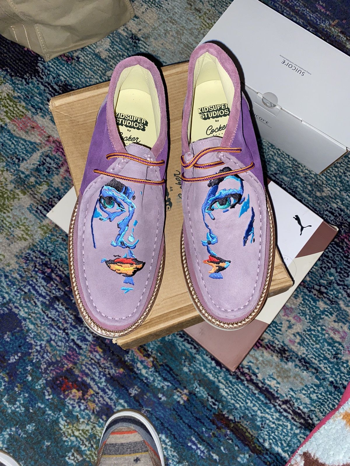 KidSuper KidSuper x Cocker Super Wallies - Purple Size US 10 / EU 43 - 2 Thumbnail
