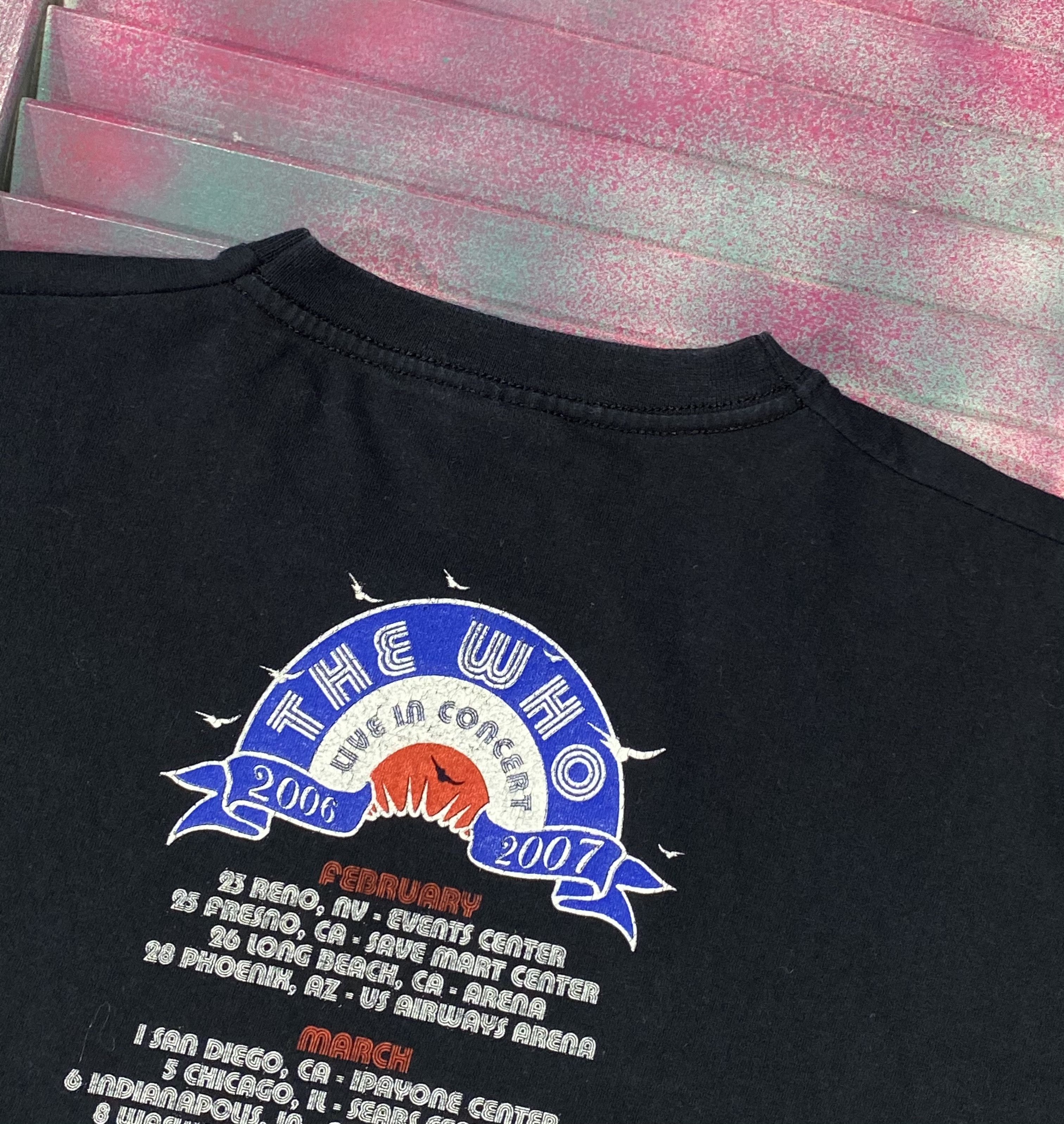 Band Tees Vintage Y2K THE WHO Live in concert promo t-shirt Size US M / EU 48-50 / 2 - 5 Thumbnail