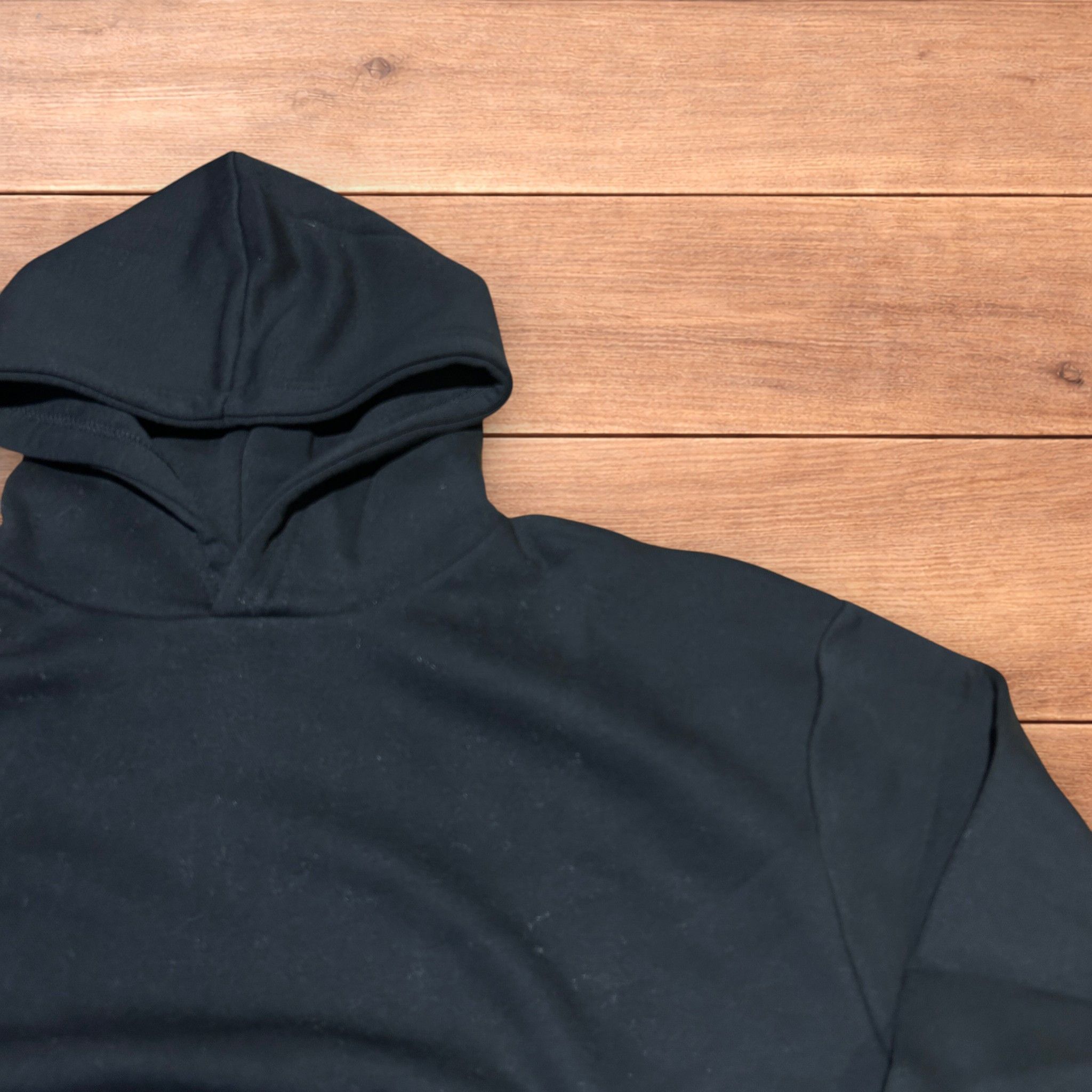 Japanese Brand Oversized baggy boxy Korean hoodie jumper in black. Size US M / EU 48-50 / 2 - 3 Thumbnail