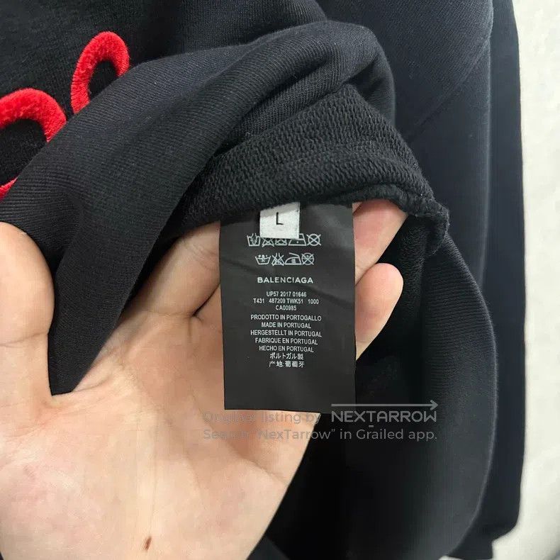 Balenciaga Balenciaga Sinner Hoodie Size US L / EU 52-54 / 3 - 3 Thumbnail