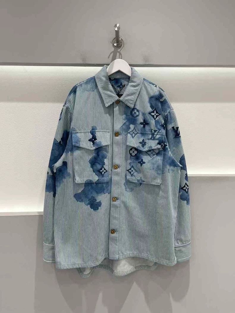 Louis Vuitton Louis Vuitton Ink Jean jacket 2501-Nextarrow Size US M / EU 48-50 / 2 - 1 Thumbnail