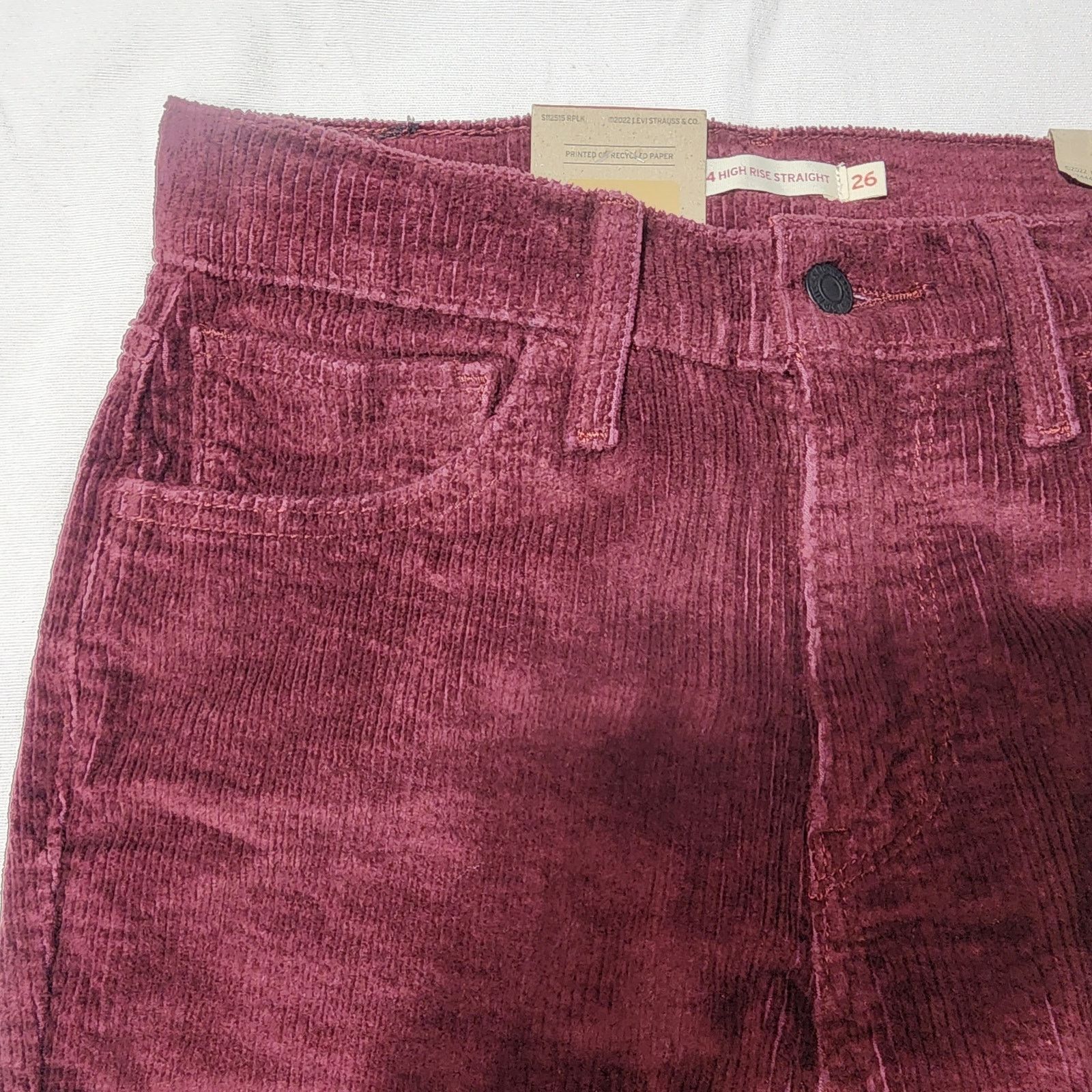 Levi's Levi's 724 high rise slim straight pants 26x30 woman's Size 26" / US 2 / IT 38 - 7 Thumbnail