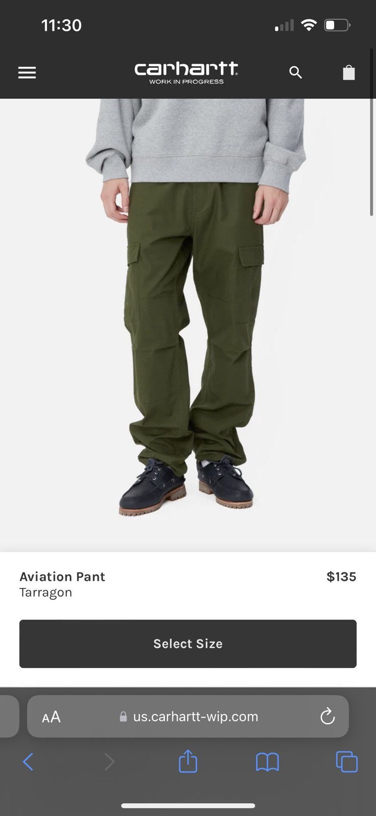 Carhartt × Carhartt Wip Carhartt WIP Aviation Pants Size US 32 / EU 48 - 6 Thumbnail