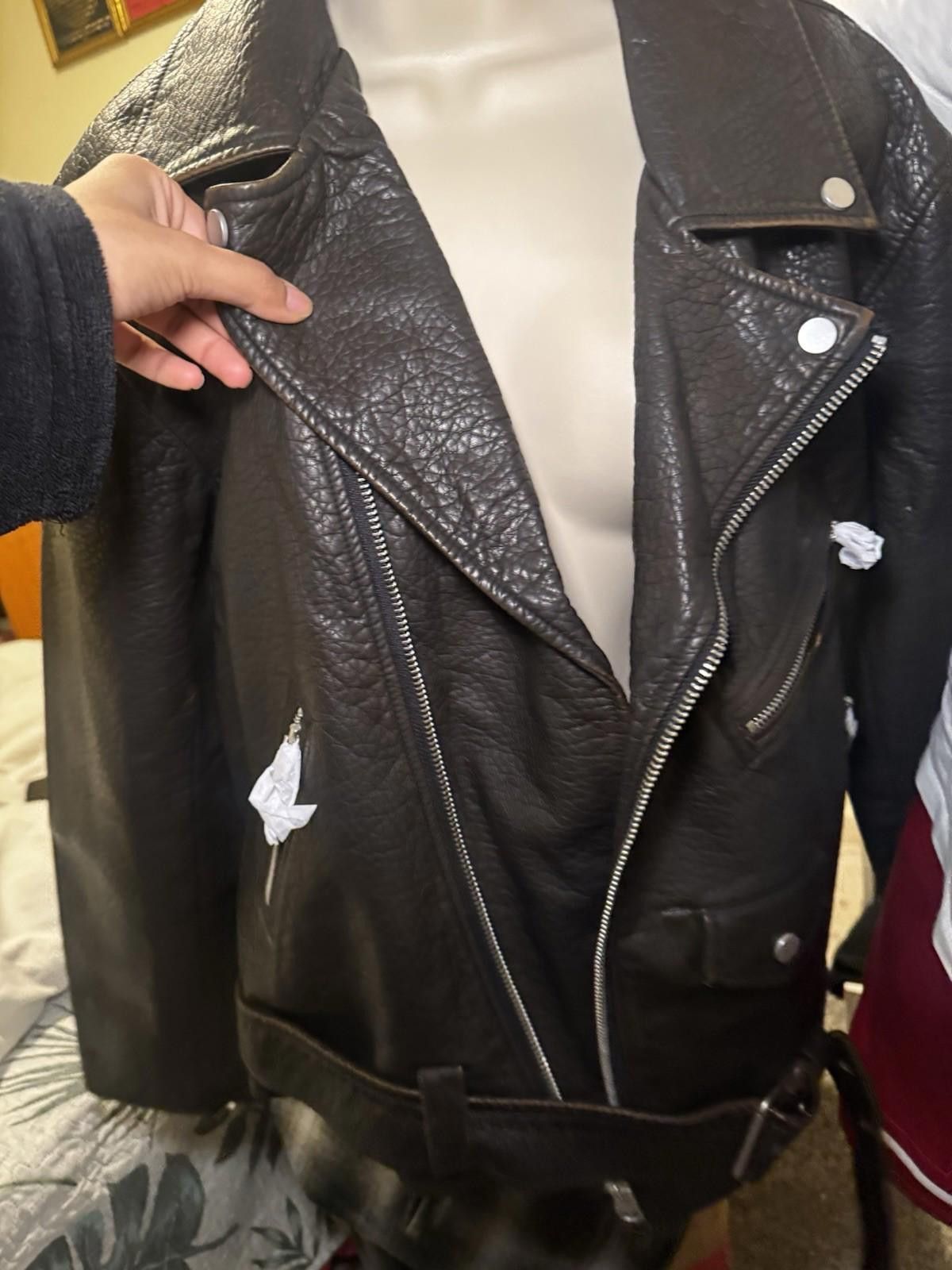 Bdg BDG Oversized Faux Leather Biker Jacket BNWT S/8 Size S / US 4 / IT 40 - 9 Thumbnail