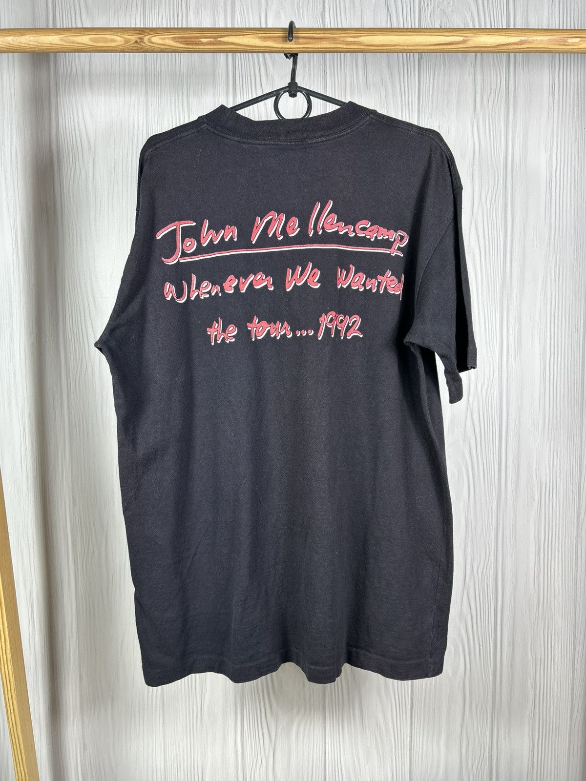 Band Tees Vintage John Mellencamp Whenever We Wanted Tour 1992 T-Shirt Size US L / EU 52-54 / 3 - 2 Thumbnail
