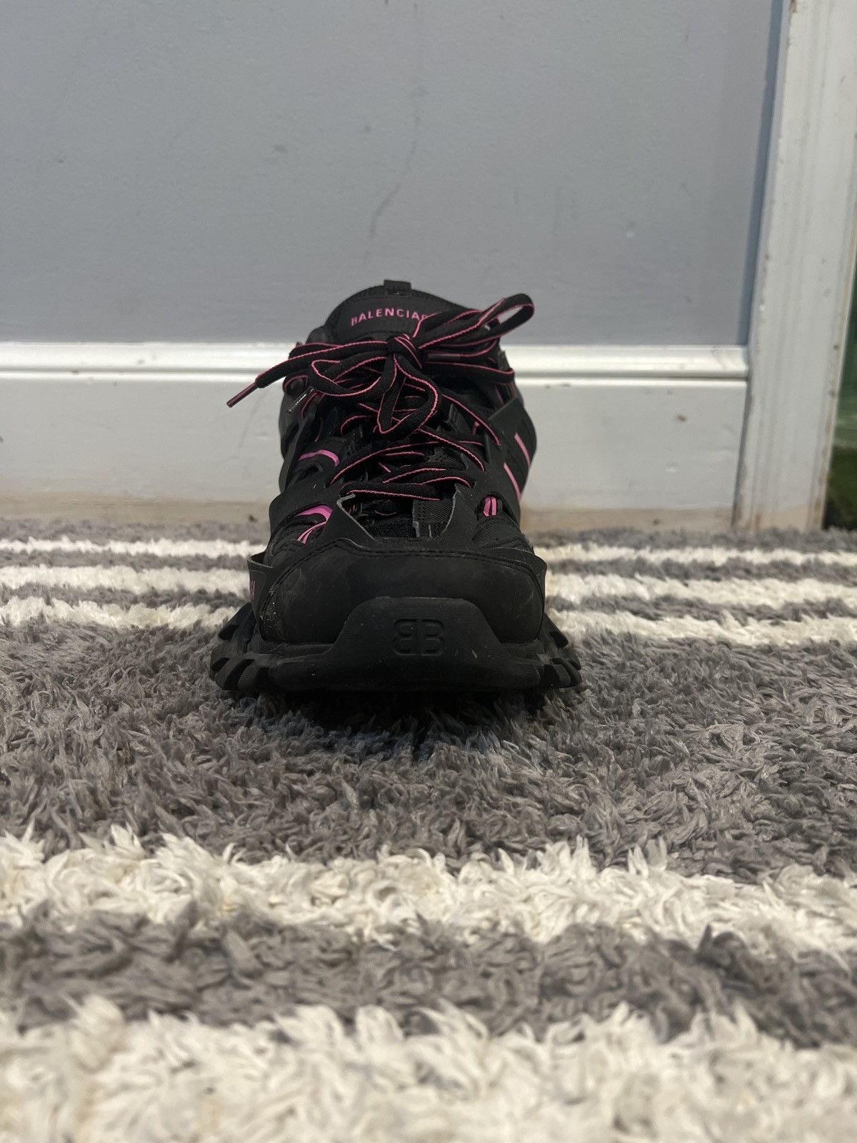 Balenciaga Balenciaga track black and pink Size US 11 / EU 44 - 4 Thumbnail