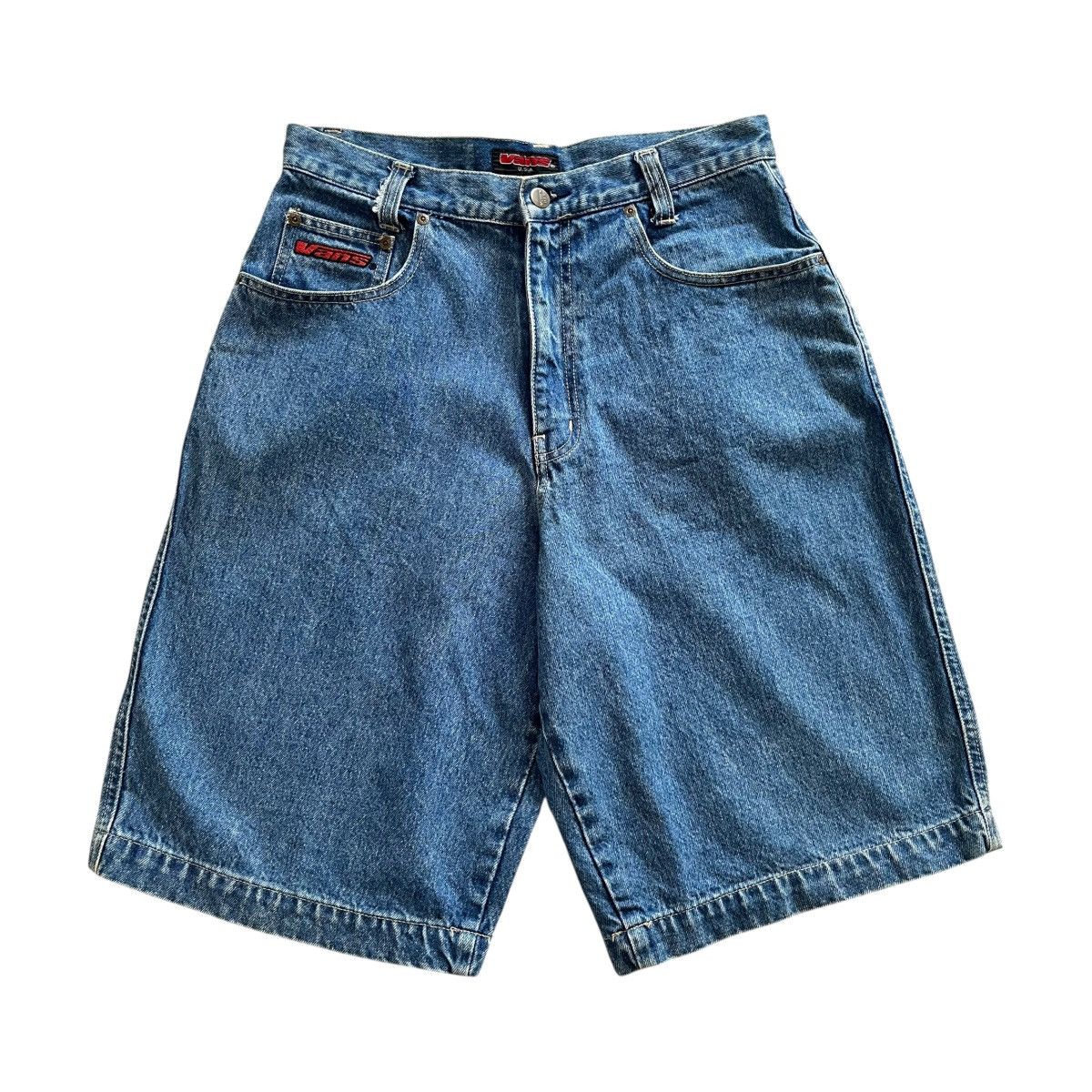 Vans Vintage 90's Vans Baggy Jorts Size US 31 - 1 Thumbnail
