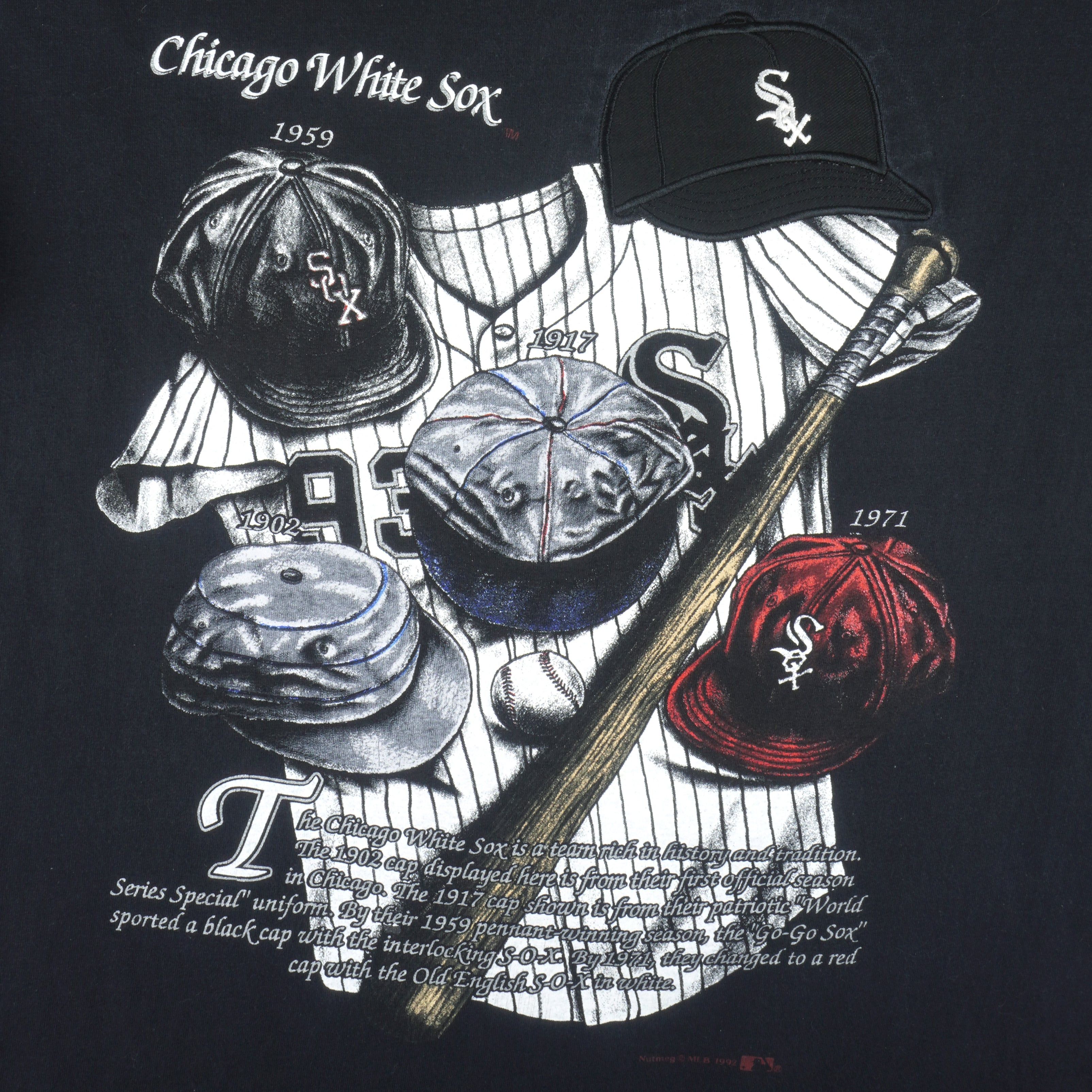 Nutmeg MLB - Chicago White Sox Locker Room T-Shirt 1992 Size US L / EU 52-54 / 3 - 3 Thumbnail