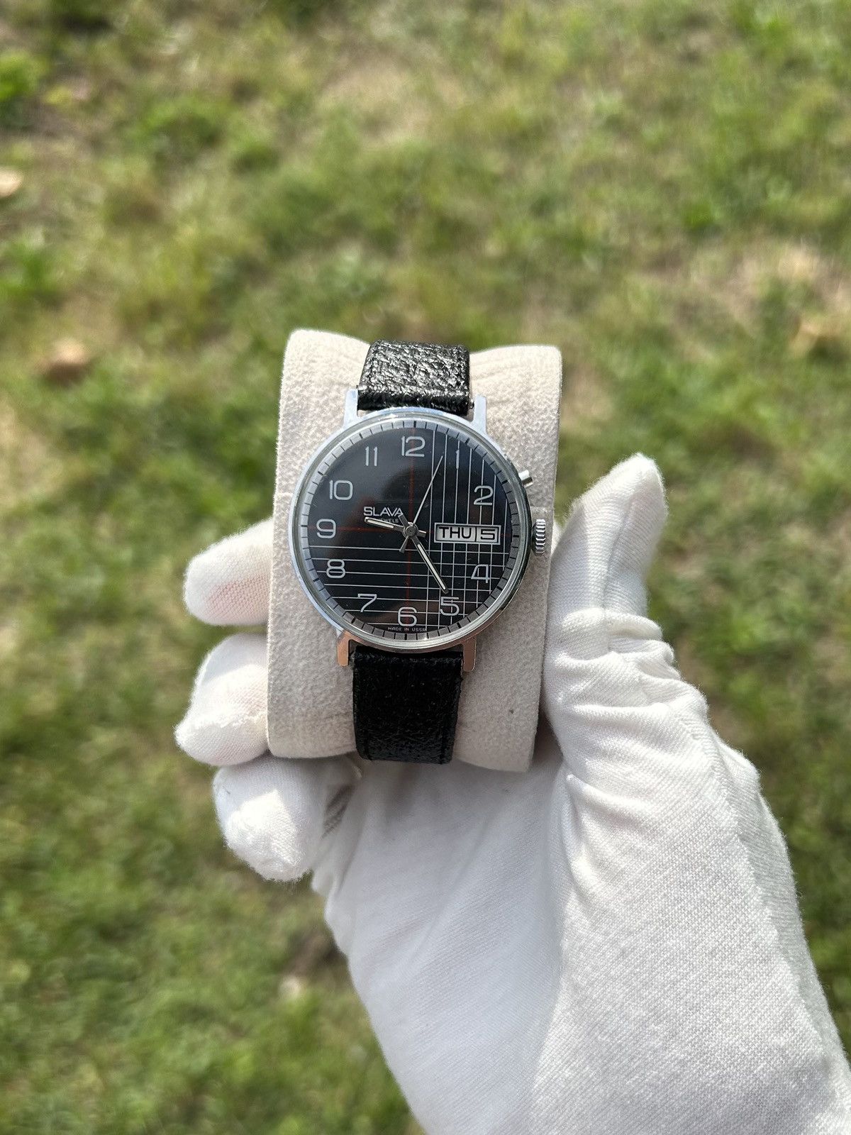 Vintage Vintage Watch Slava USSR Soviet Mechanical 1980s Size ONE SIZE - 12 Thumbnail
