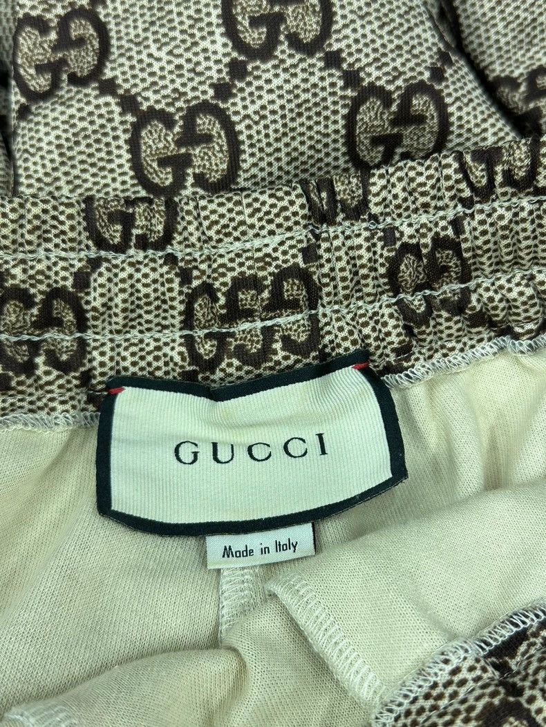 Gucci Gucci SizeM Full logo old flower trousers casual trousers Size US 28 / EU 44 - 4 Thumbnail
