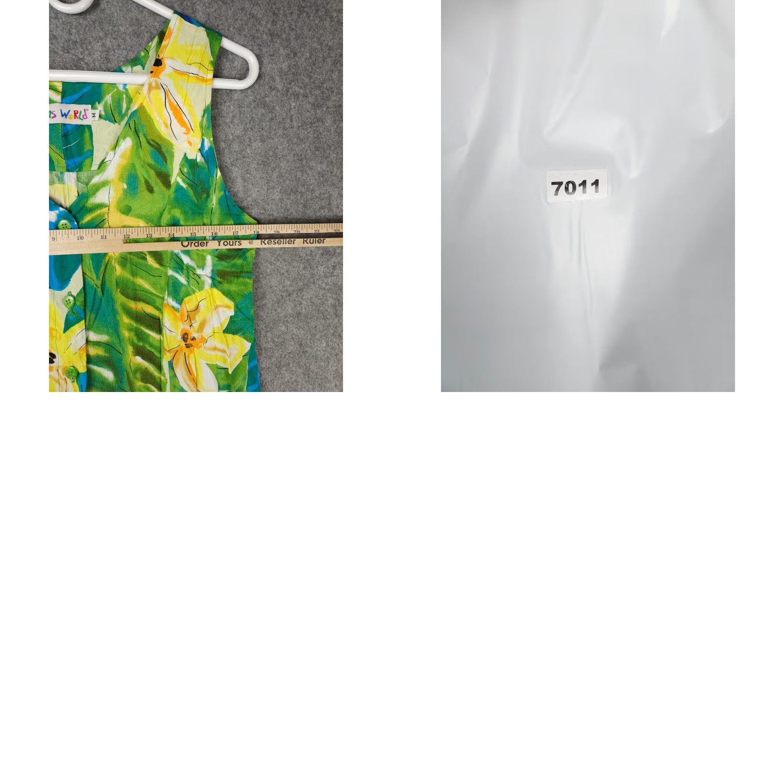 Jams World Jams World Shirtwaist Dress Women's M Floral Button Up Long Length Maxi Summer Spring Multicolor Rayon Sleeveless Buttoned N/A Size M / US 6-8 / IT 42-44 - 8 Thumbnail