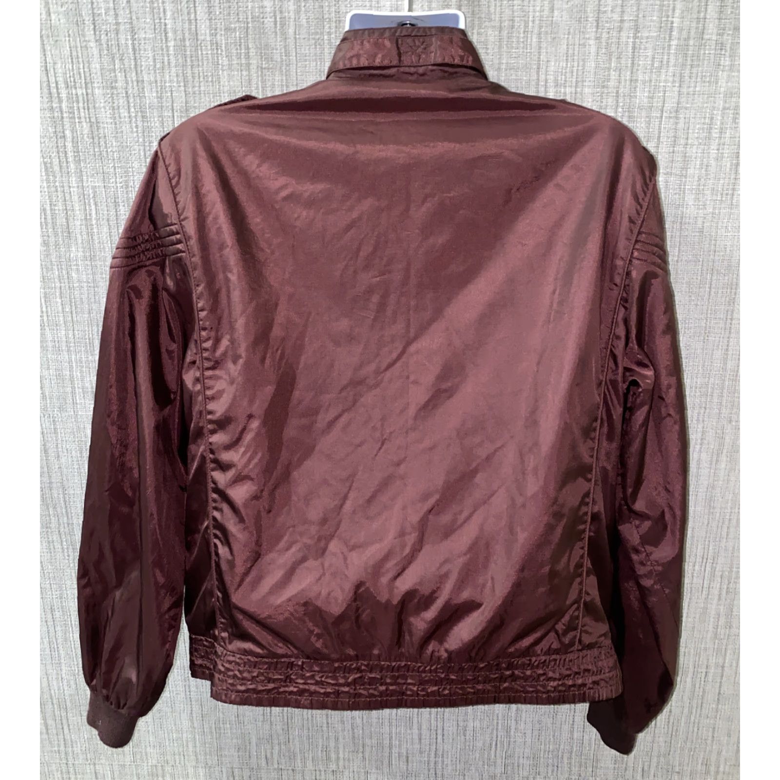 Vintage Seattle Blues Full Zip Jacket Mens L Maroon Nylon Size US L / EU 52-54 / 3 - 5 Thumbnail