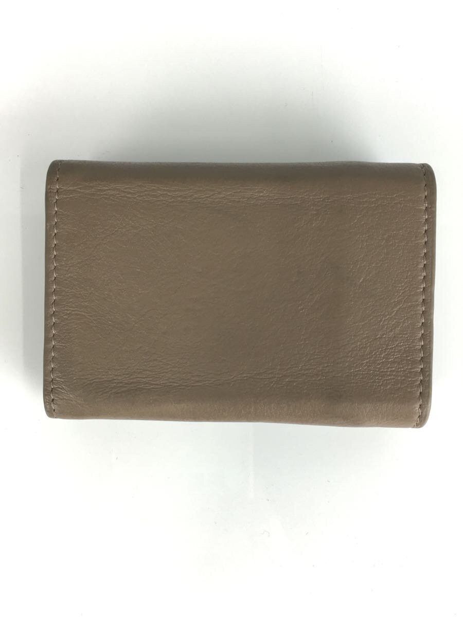 Balenciaga Balenciaga Paper Leather Mini Wallet Brown Size ONE SIZE - 2 Thumbnail
