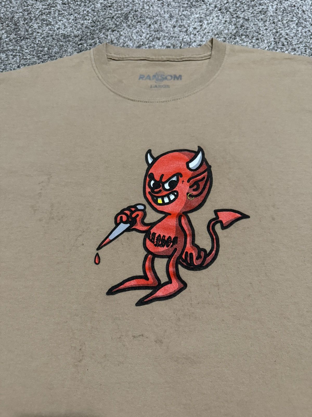 Ransom Clothing Ransom Devil Tee Size US L / EU 52-54 / 3 - 3 Thumbnail