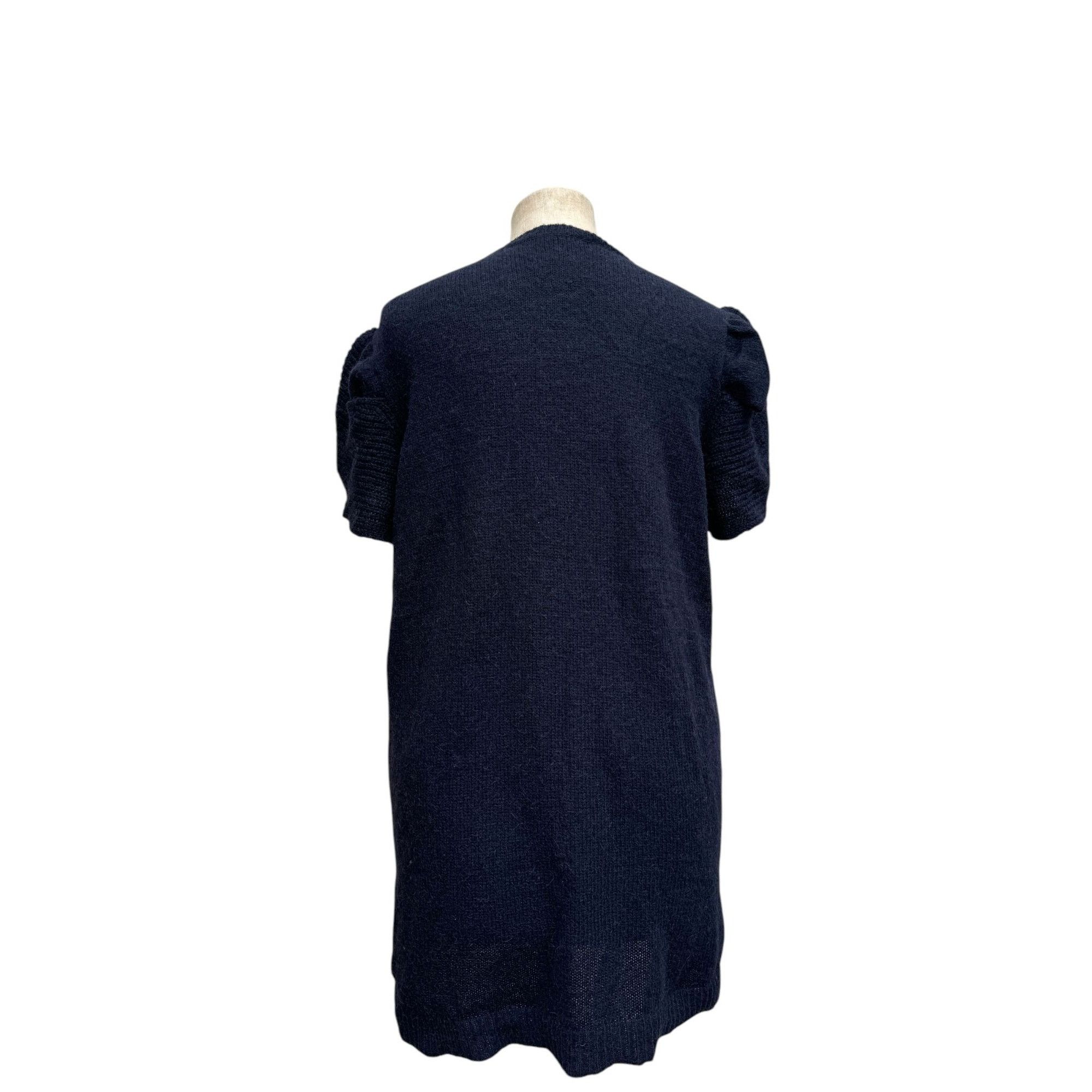 Miu Miu Navy wool dress Size M / US 6-8 / IT 42-44 - 4 Thumbnail